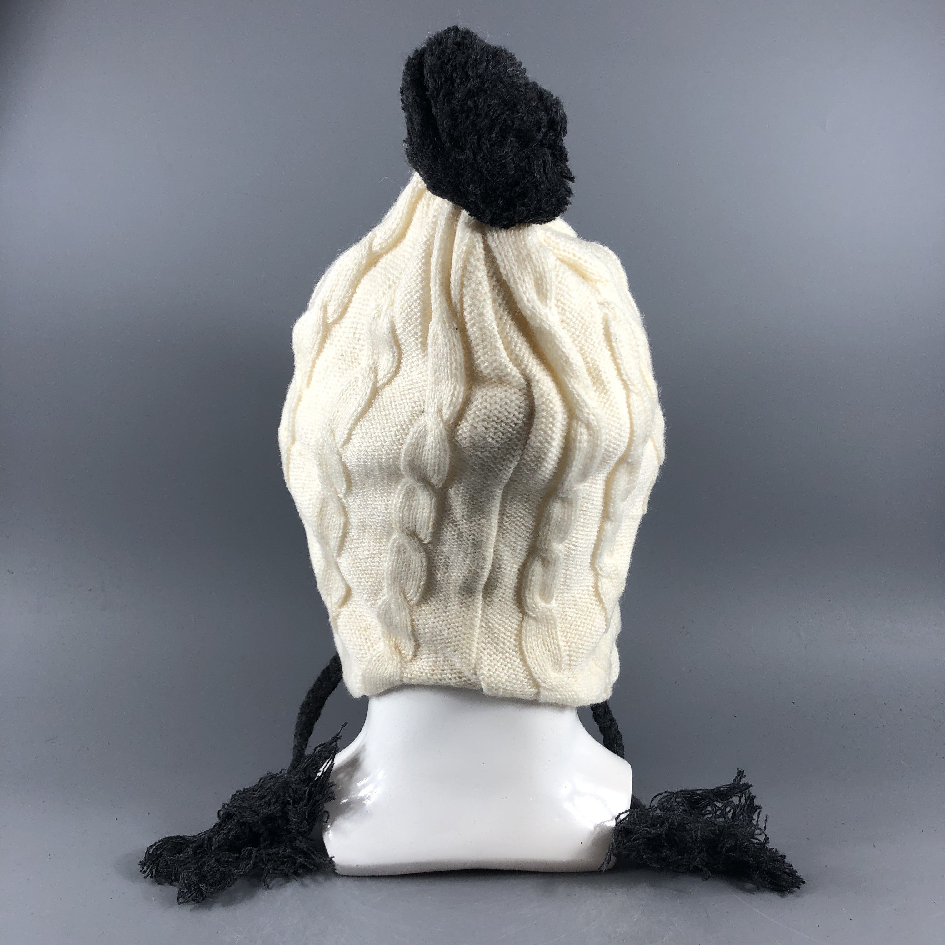 Oxbow × Vintage Oxbow Ear Flap Hat Beanie Snow Hat Snow Cap -D061 Size ONE SIZE - 2 Thumbnail