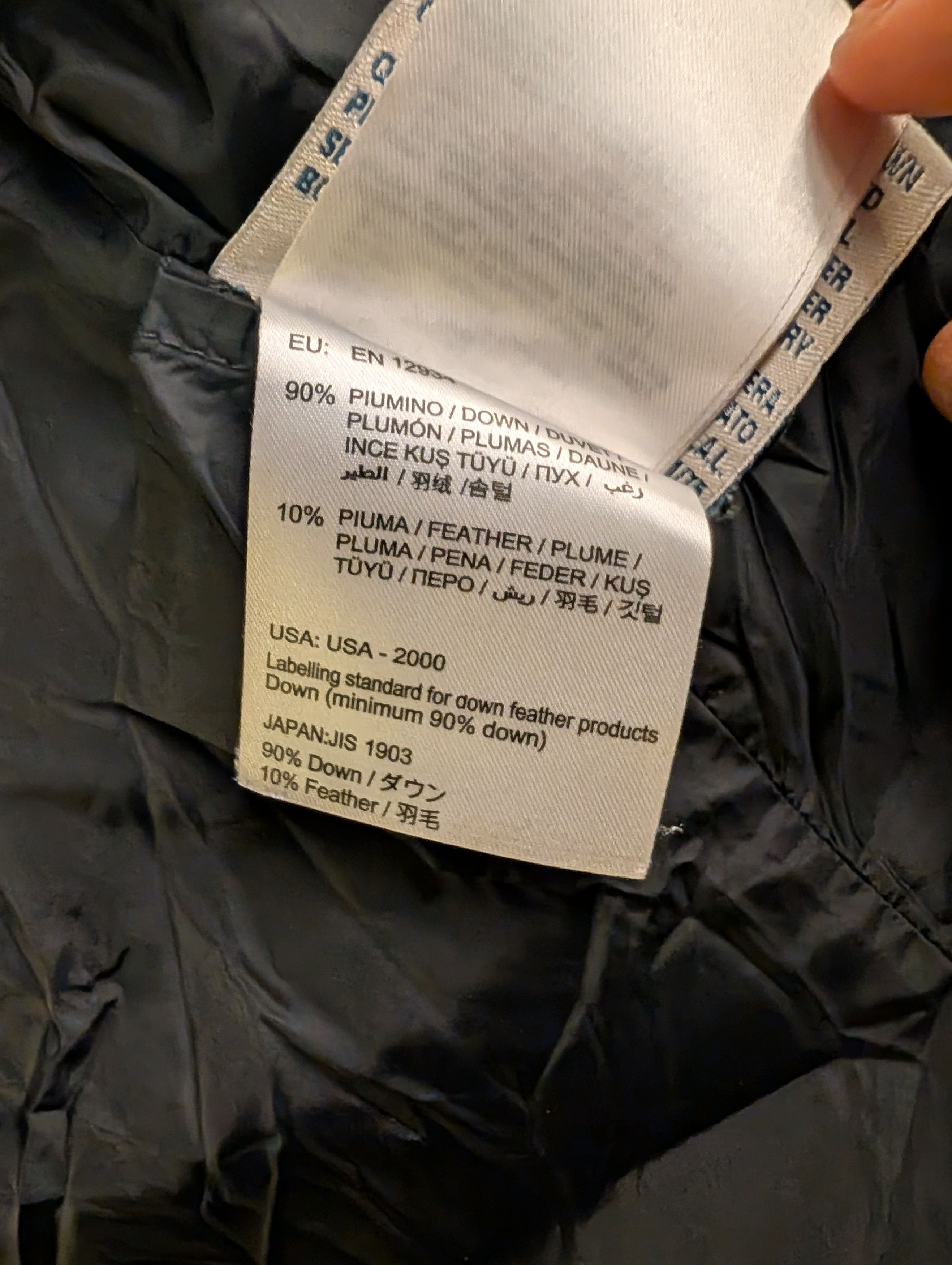 Moncler Moncler Badymat Giubbotto Down Puffer Jacket Size 4 Grey Size L / US 10 / IT 46 - 10 Thumbnail