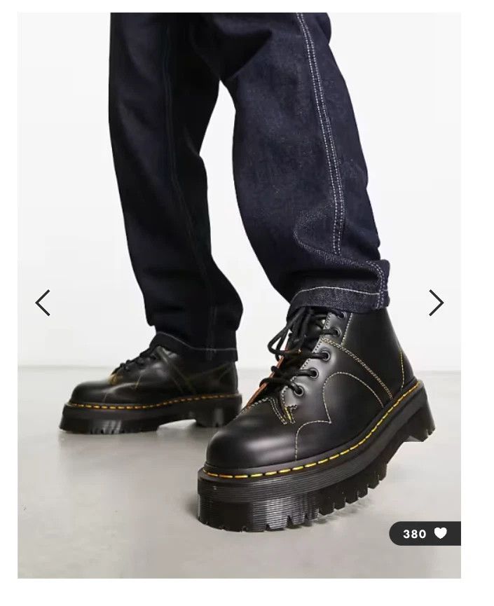 Dr. Martens US M 13 ~ Dr. Martens CHURCH Monkey CHUKKA PATCHWORK Boots Size US 13 / EU 46 - 9 Thumbnail