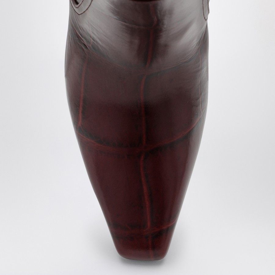 Paris Texas o1d2blof0924 High Boots in Burgundy Size US 8.5 / IT 38.5 - 3 Thumbnail