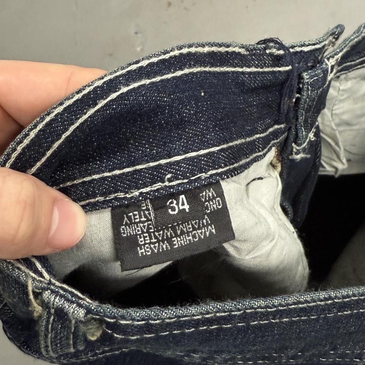 Affliction Y2K New With Tags Affliction Men’s Embroidered Jeans 32 x 35 Size US 32 / EU 48 - 5 Thumbnail
