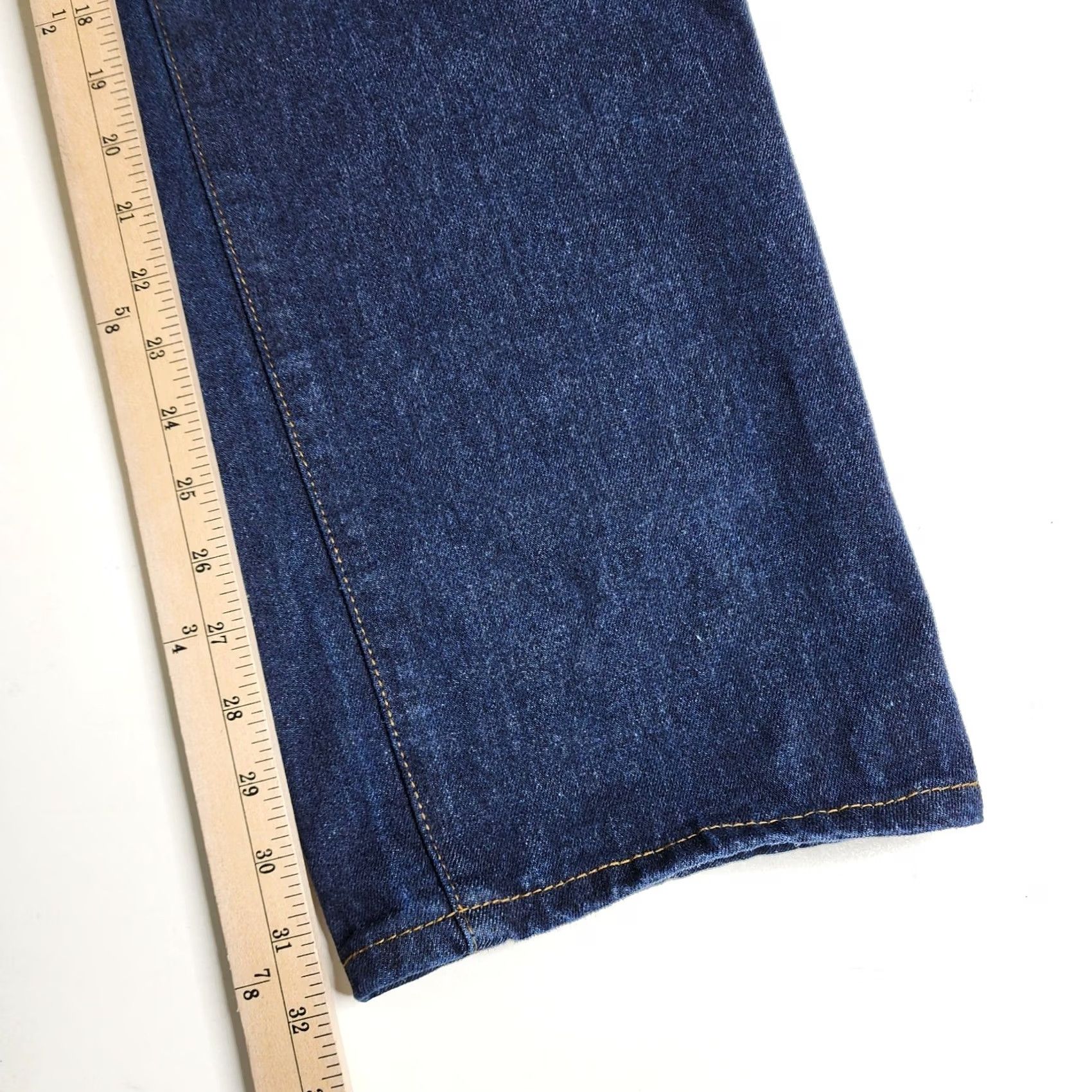 Southpole Southpole Moto Knee Style Jeans Dark Wash Men 44 x 32 Jeans Regular Blue 90s Style Mens Jeans Size US 44 / EU 60 - 5 Thumbnail