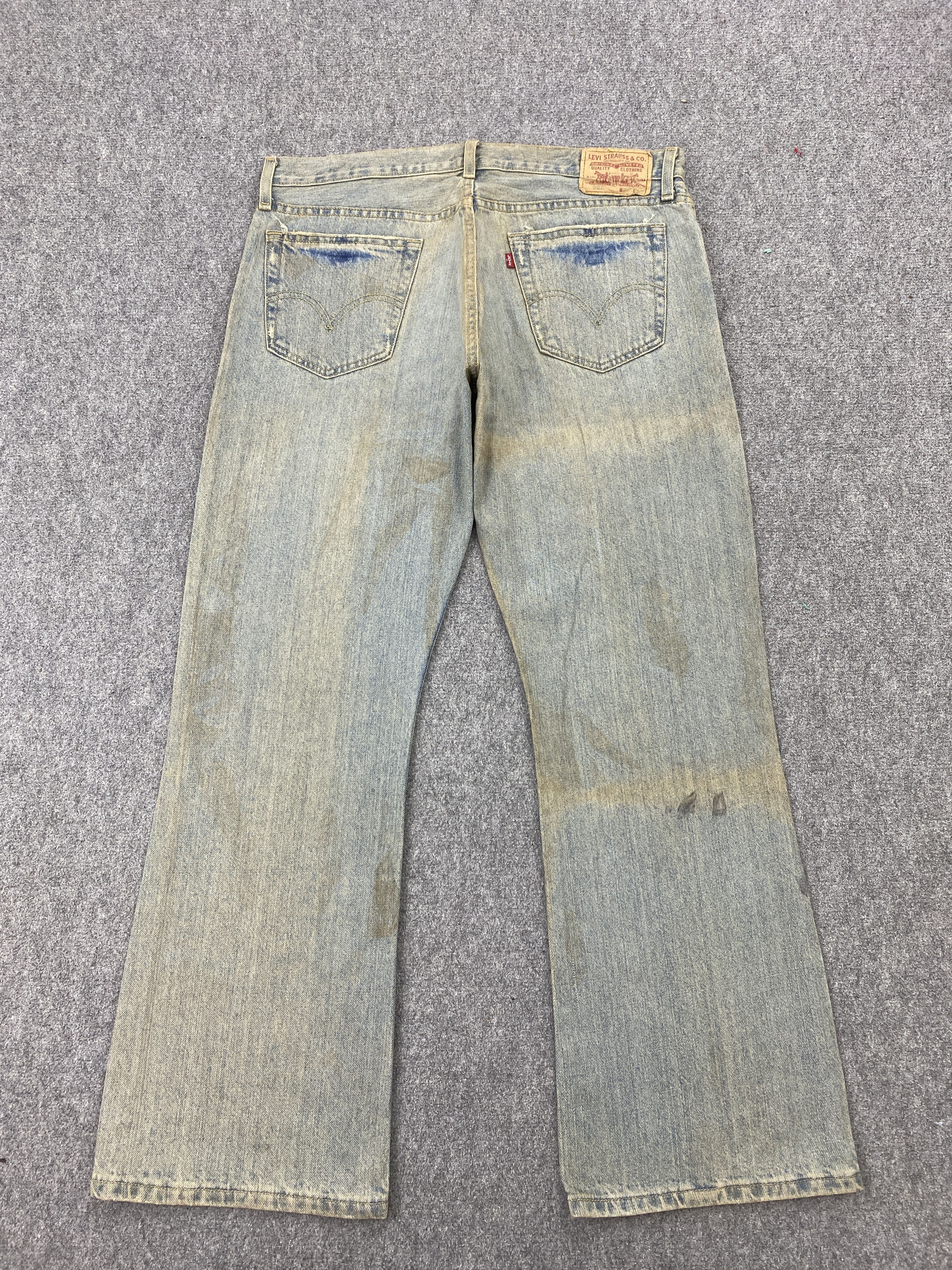 Levi's × Vintage Rusty Vintage Levis 527 Flared Bootcut Jeans Size US 36 / EU 52 - 3 Thumbnail