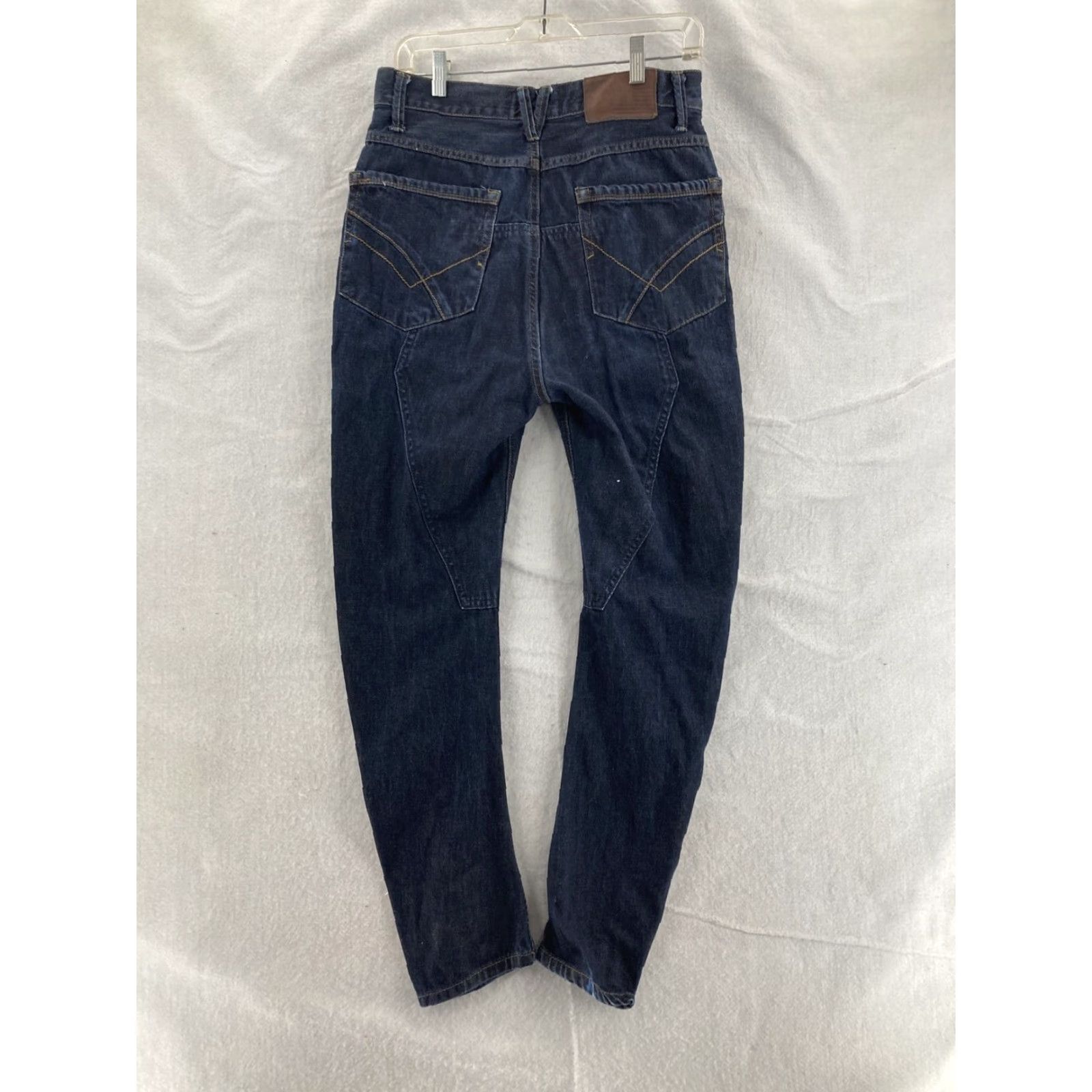 Vintage William Rast Jeans Blue Slouch Skinny Fit Men’s 29x34 Dark Denim Size US 29 - 2 Thumbnail