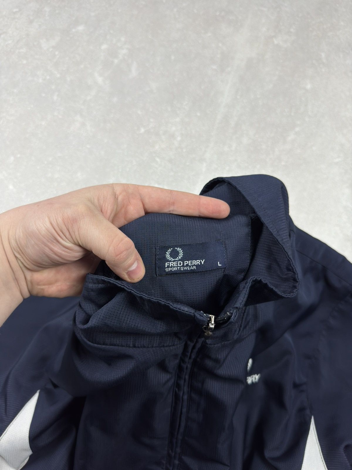 Fred Perry Vintage Fred Perry Regular Size Tracksuits Nylon Jacket Size US L / EU 52-54 / 3 - 7 Thumbnail