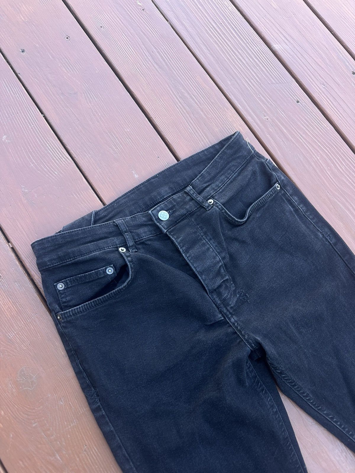 Ksubi Ksubi Jeans Women’s Slim Slouch Black Size 31" - 7 Thumbnail