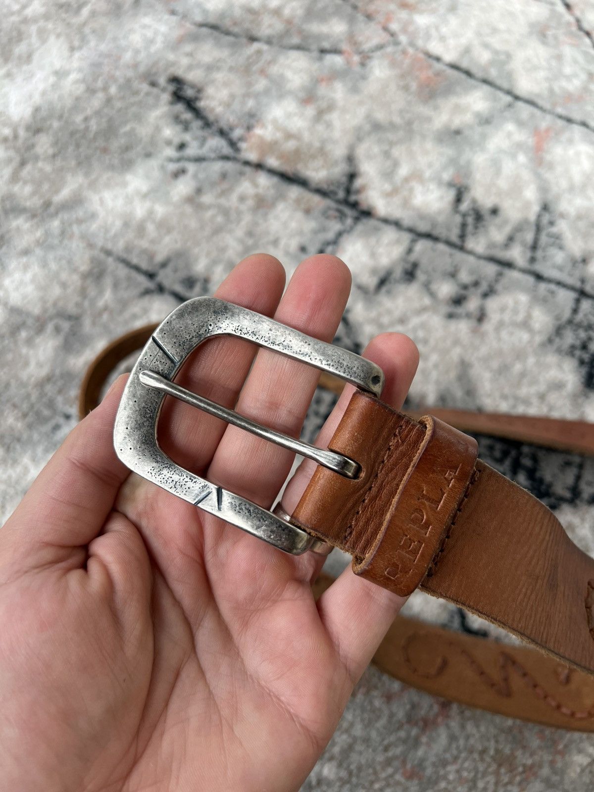 Replay Replay Leather Belt Size ONE SIZE - 1 Thumbnail