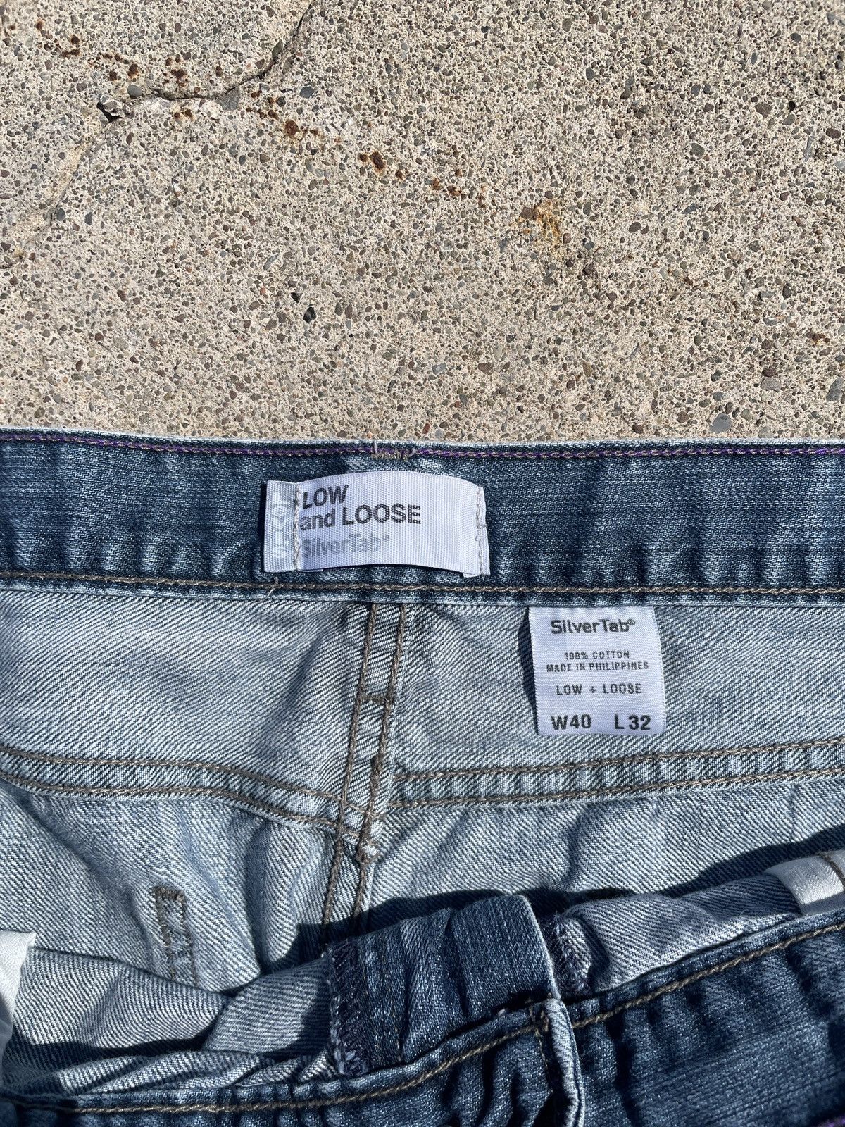 Levi's Levis Silver Tab Wide Leg Denim Size US 40 / EU 56 - 7 Thumbnail