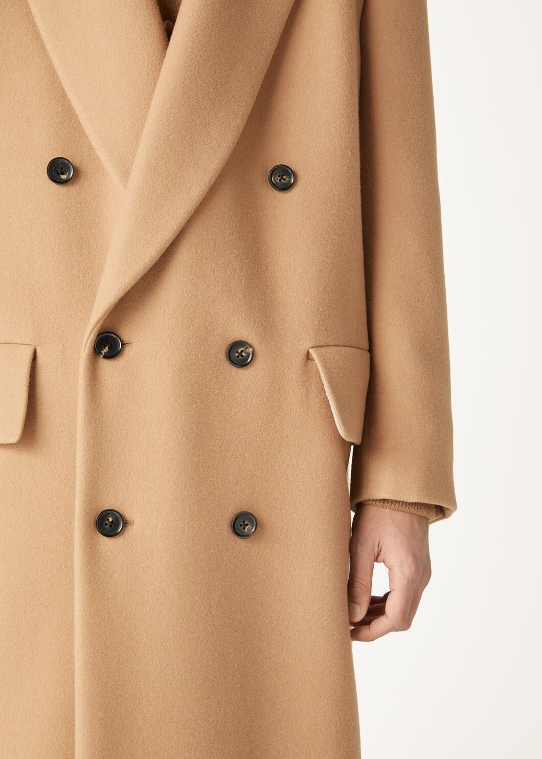 Loro Piana o1w1db10725 FAO8164 Tiziano Coat in Beige Size US M / EU 48-50 / 2 - 3 Thumbnail