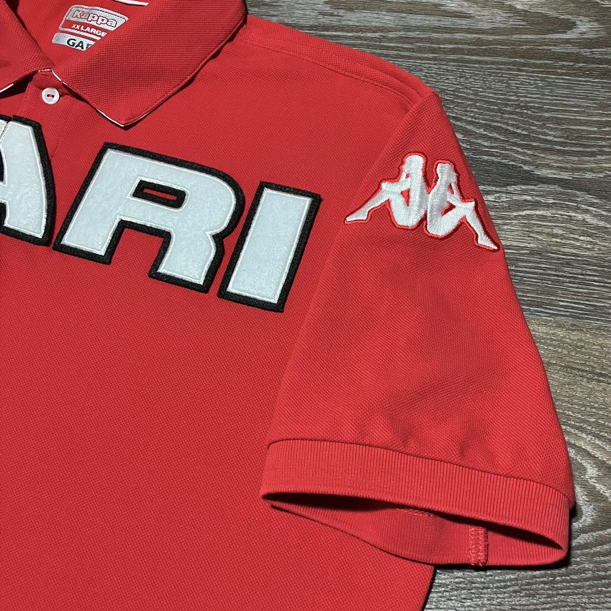 Kappa Rare Serie B SSC BARI Kappa Eroi Cotton Red Polo Shirt Size US XL / EU 56 / 4 - 5 Thumbnail