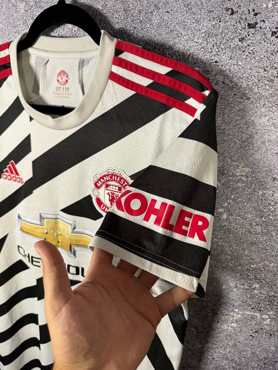 Adidas Manchester United 2020/21 Third Adidas Soccer Jersey Medium Size US M / EU 48-50 / 2 - 4 Thumbnail
