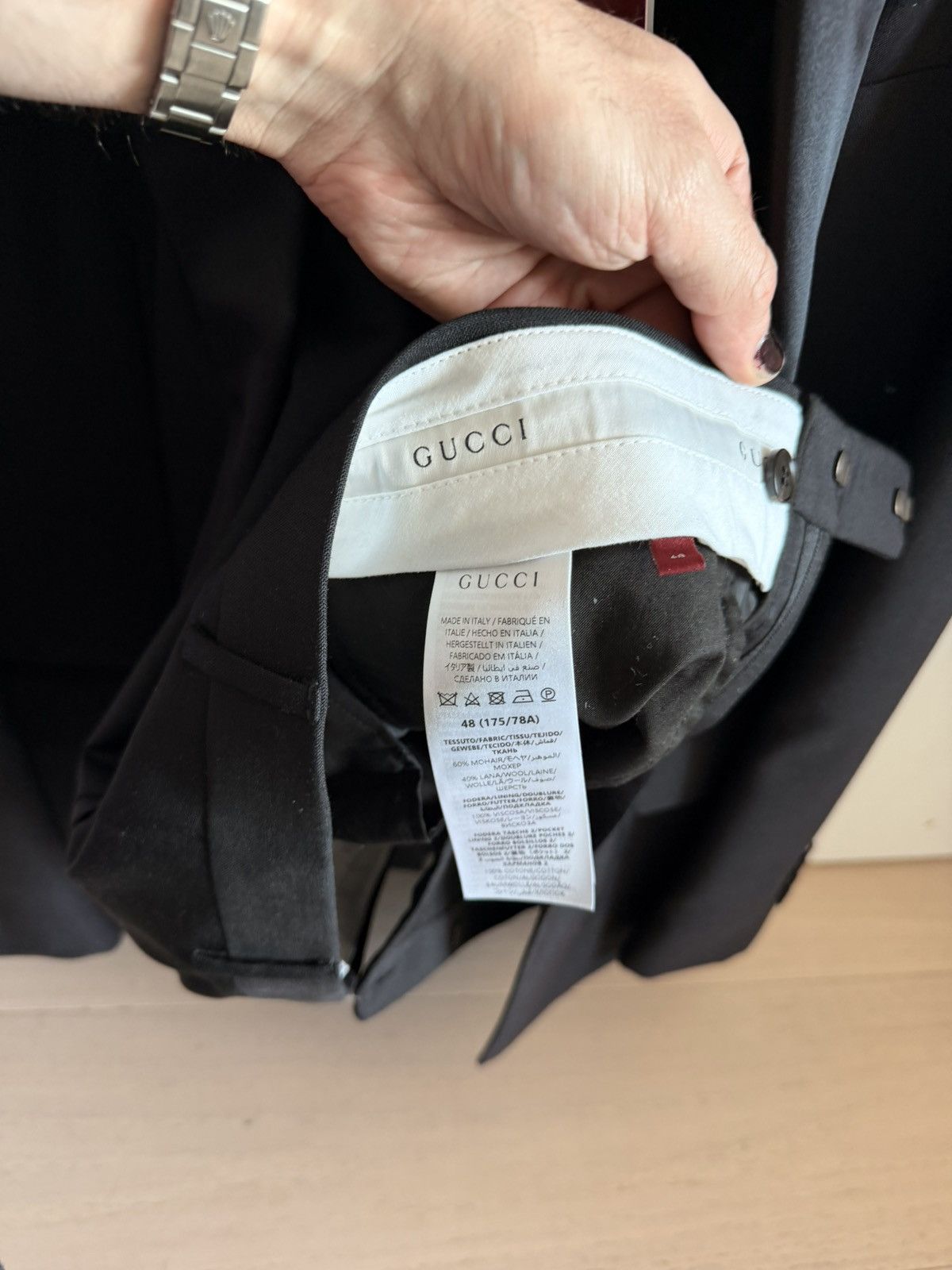 Gucci Gucci Tuxedo Suit - new with tags Size 38R - 8 Thumbnail
