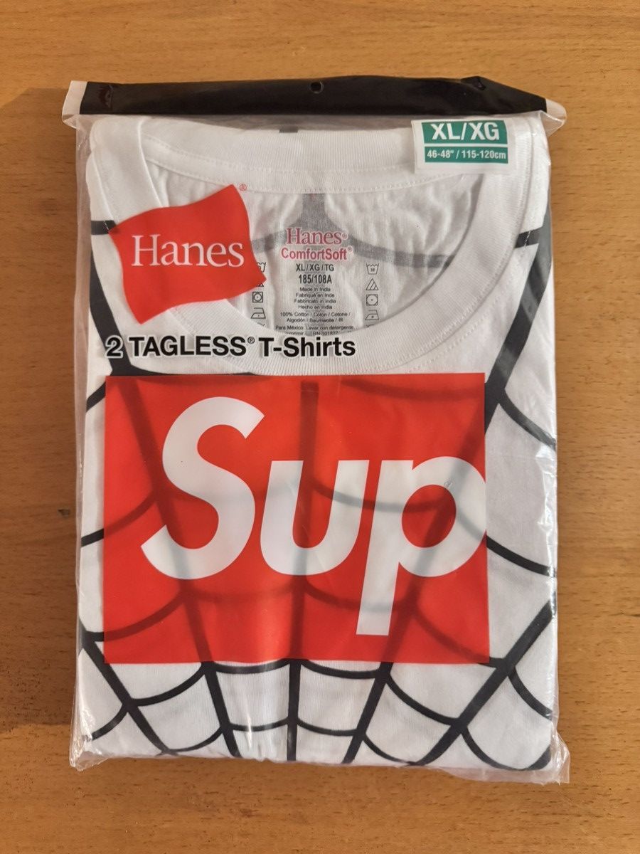 Supreme Hanes Spiderman Tees