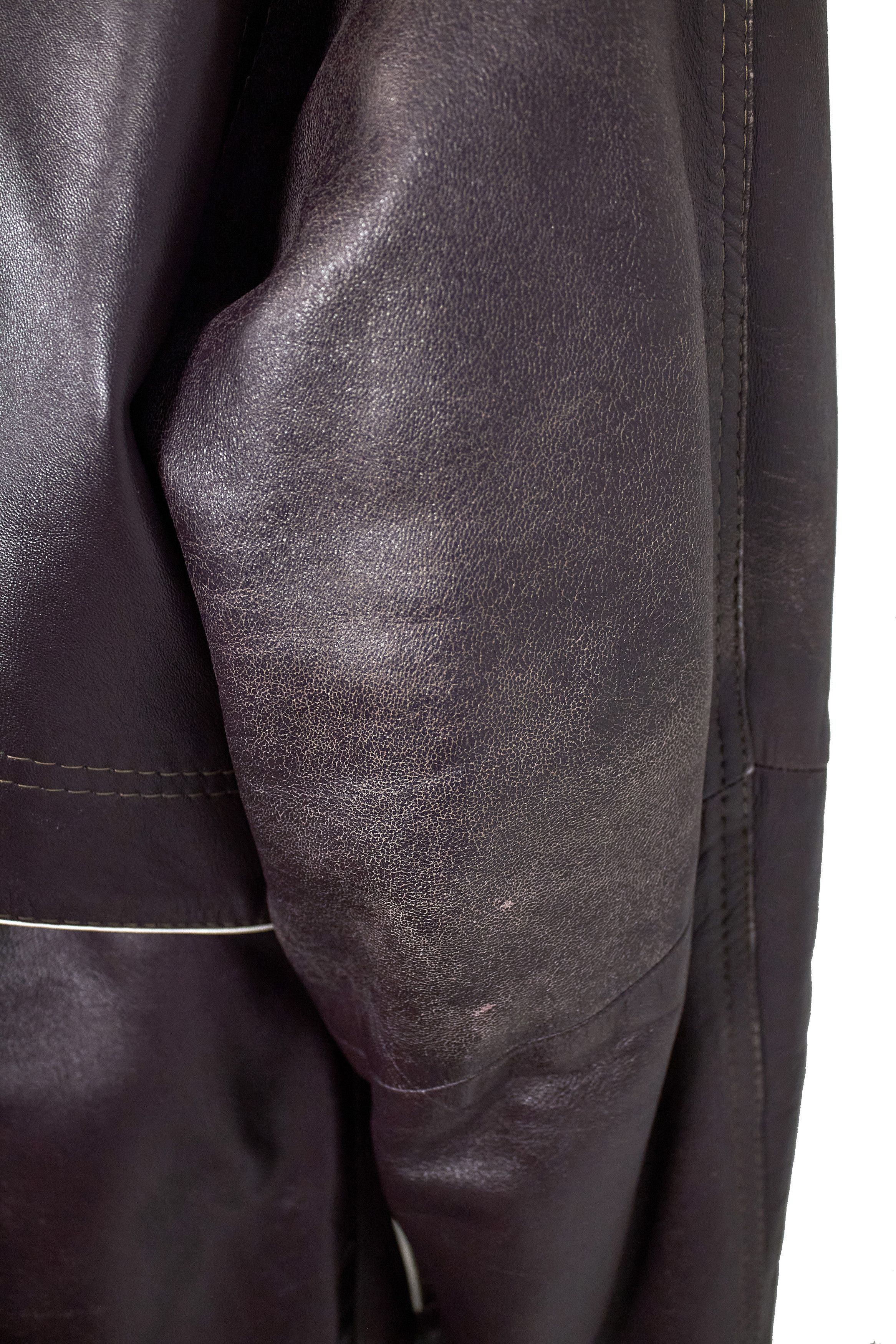 Valentino Rare vintage Valentino women's leather coat, raincoat cloak Size XL / US 12-14 / IT 48-50 - 14 Thumbnail