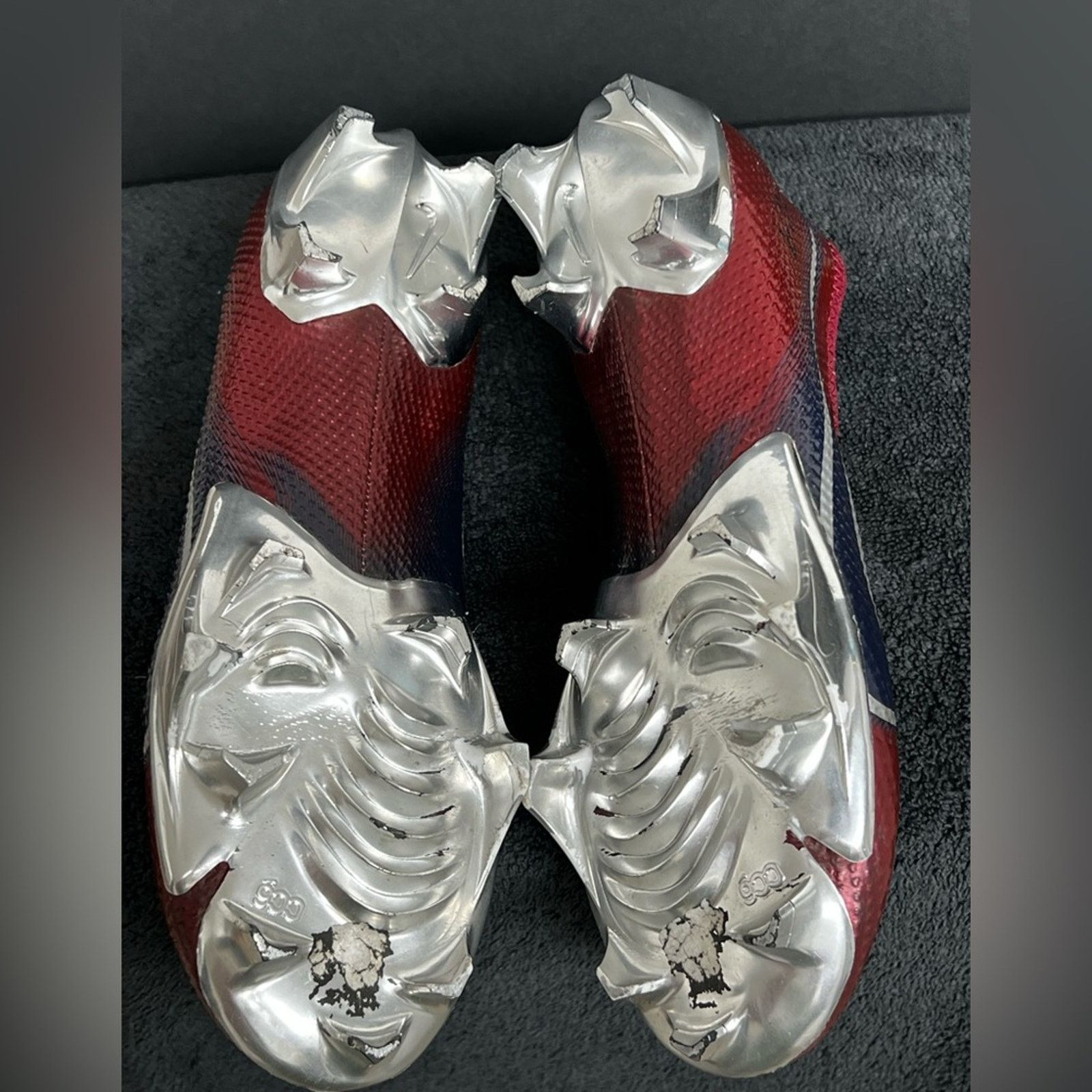 Nike Nike Vapor Edge Pro 360 ID Football Cleats Metallic Men RARE Size US 7.5 / EU 40-41 - 7 Thumbnail