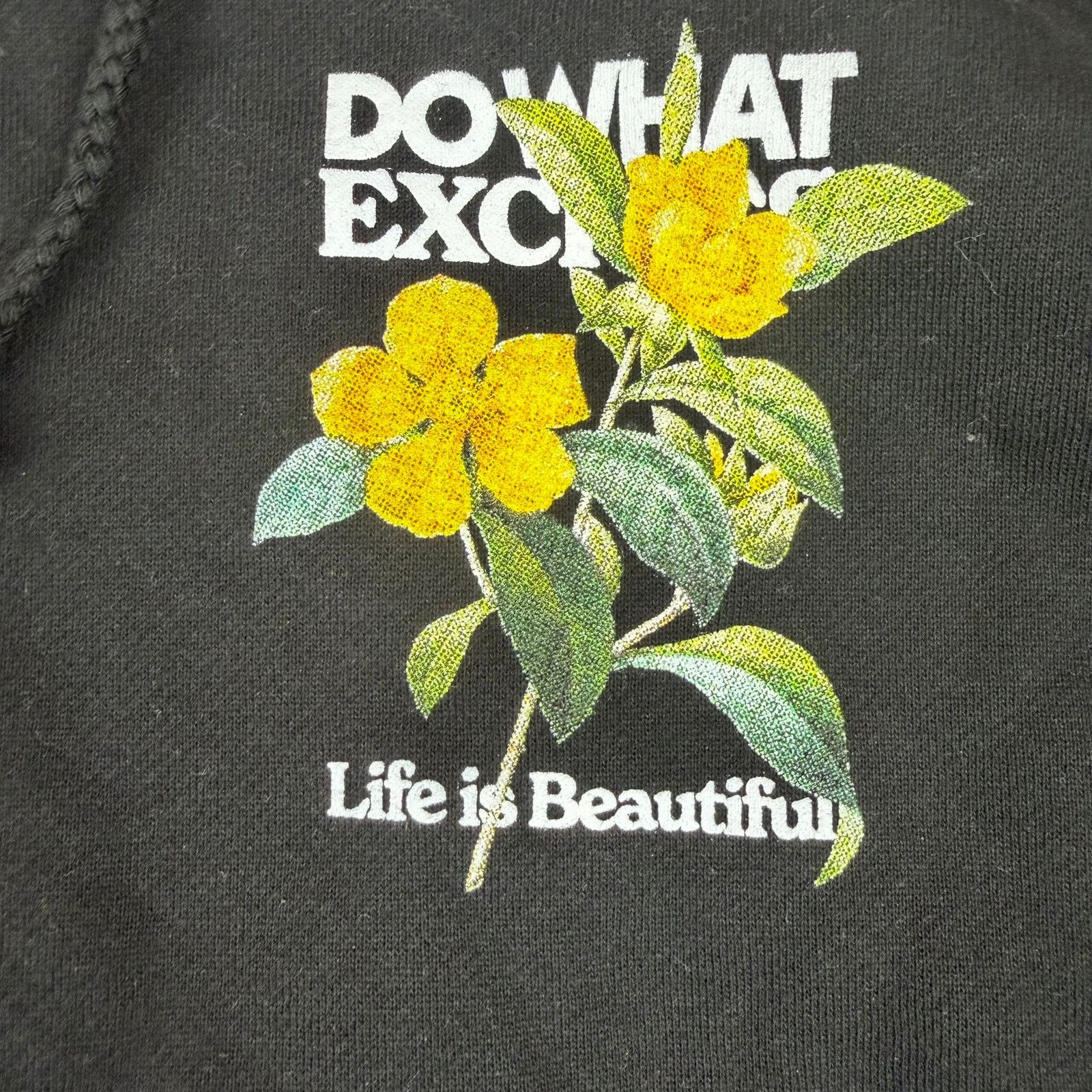 Other Do What Excites Large Black Hoodie Size US L / EU 52-54 / 3 - 3 Thumbnail
