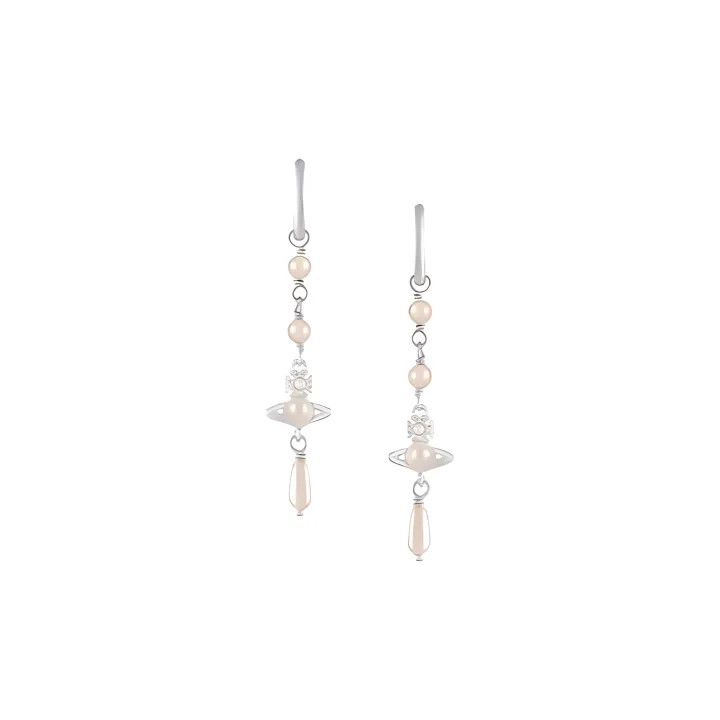 ピアス Vivienne Westwood Broken Pearl Earrings Vivienne Westwood Broken Pearl Earrings | White | FARFETCH