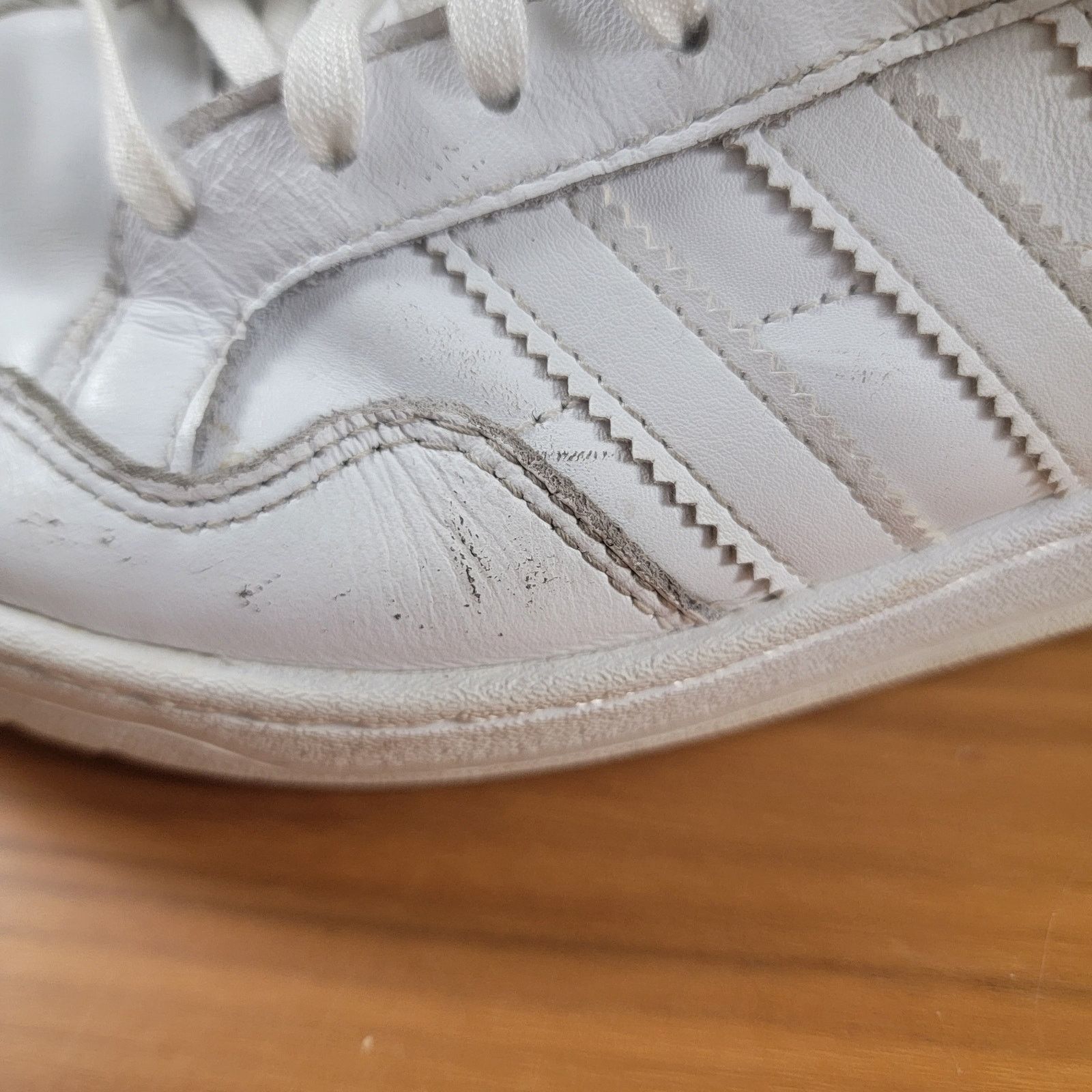 Adidas Adidas Team Court 'Cloud White' Sz 8.5M/10W EF6049 (73) Size US 8.5 / EU 41-42 - 11 Thumbnail