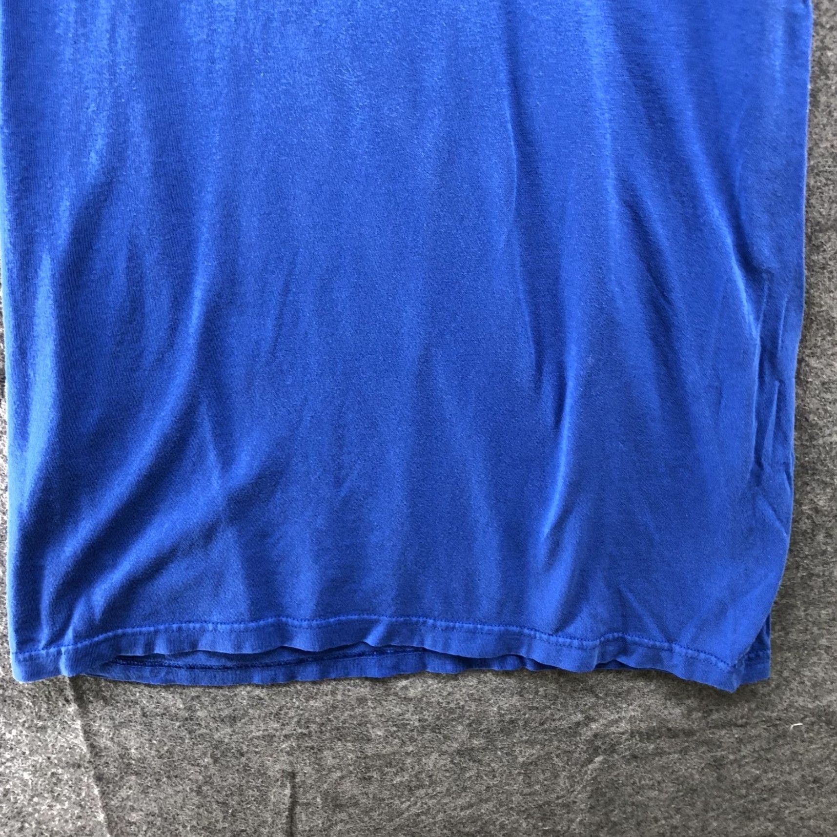 Nike Nike T Shirt Mens S Regular Fit Blue Short Sleeve Crewneck Swoosh Logo Cotton Size US S / EU 44-46 / 1 - 4 Thumbnail