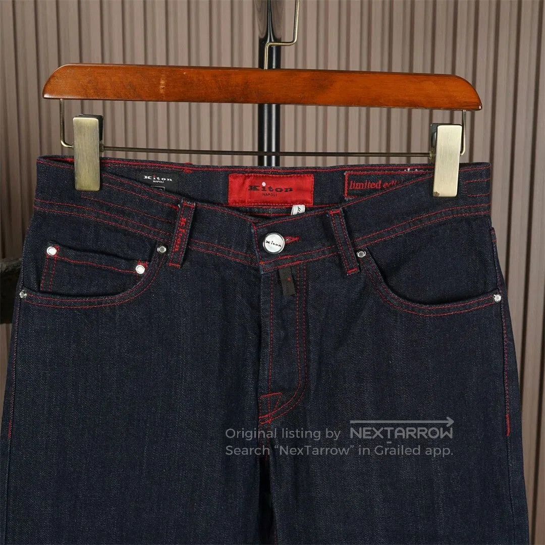 Kiton Limited Edition Kiton Denim Jeans. Size US 30 / EU 46 - 3 Thumbnail