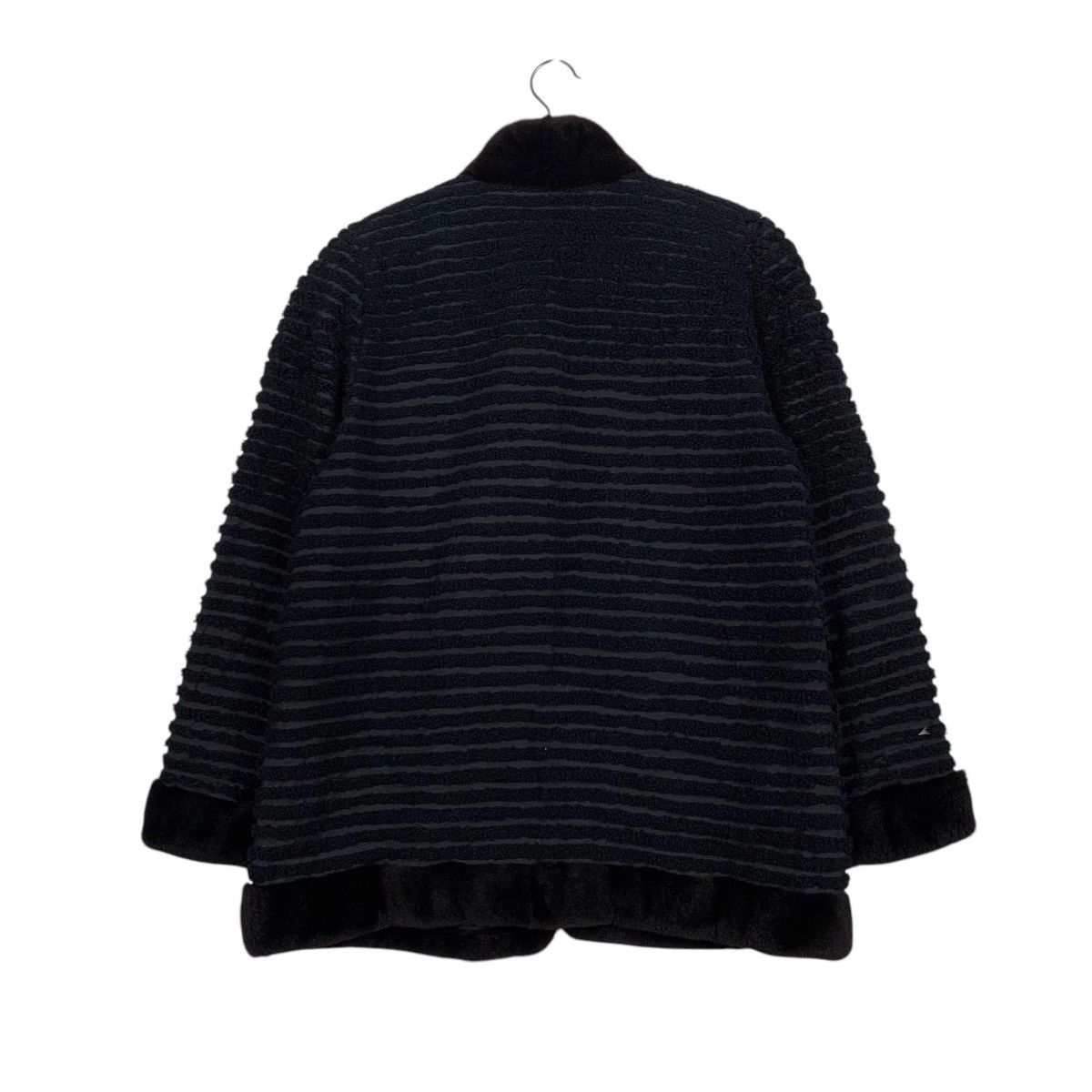 Japanese Brand Japanese Brand Stripe Black Women Jacket Size M / US 6-8 / IT 42-44 - 7 Thumbnail