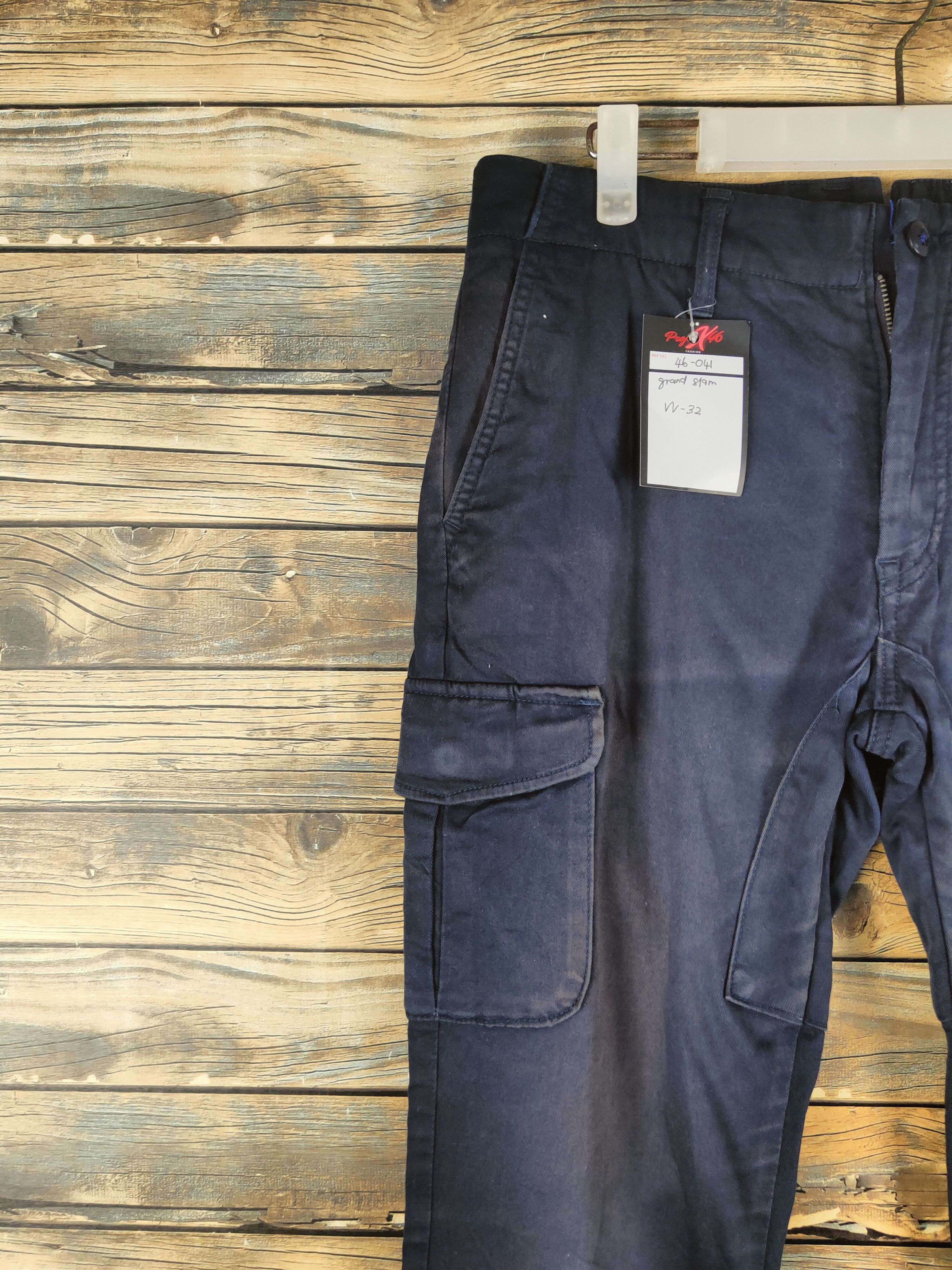 Kangol DL Kangol Navy Golf Multipocket Cargo Pants #46-041 Size 31" - 3 Thumbnail