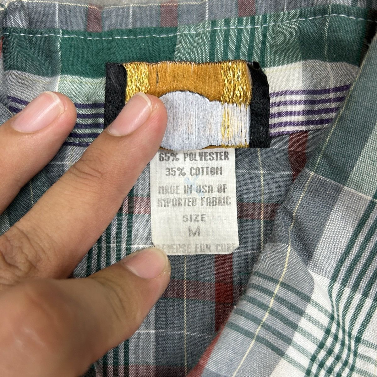 Vintage 80s 90s Western Shirt Pearl Buttoned Size US M / EU 48-50 / 2 - 7 Thumbnail