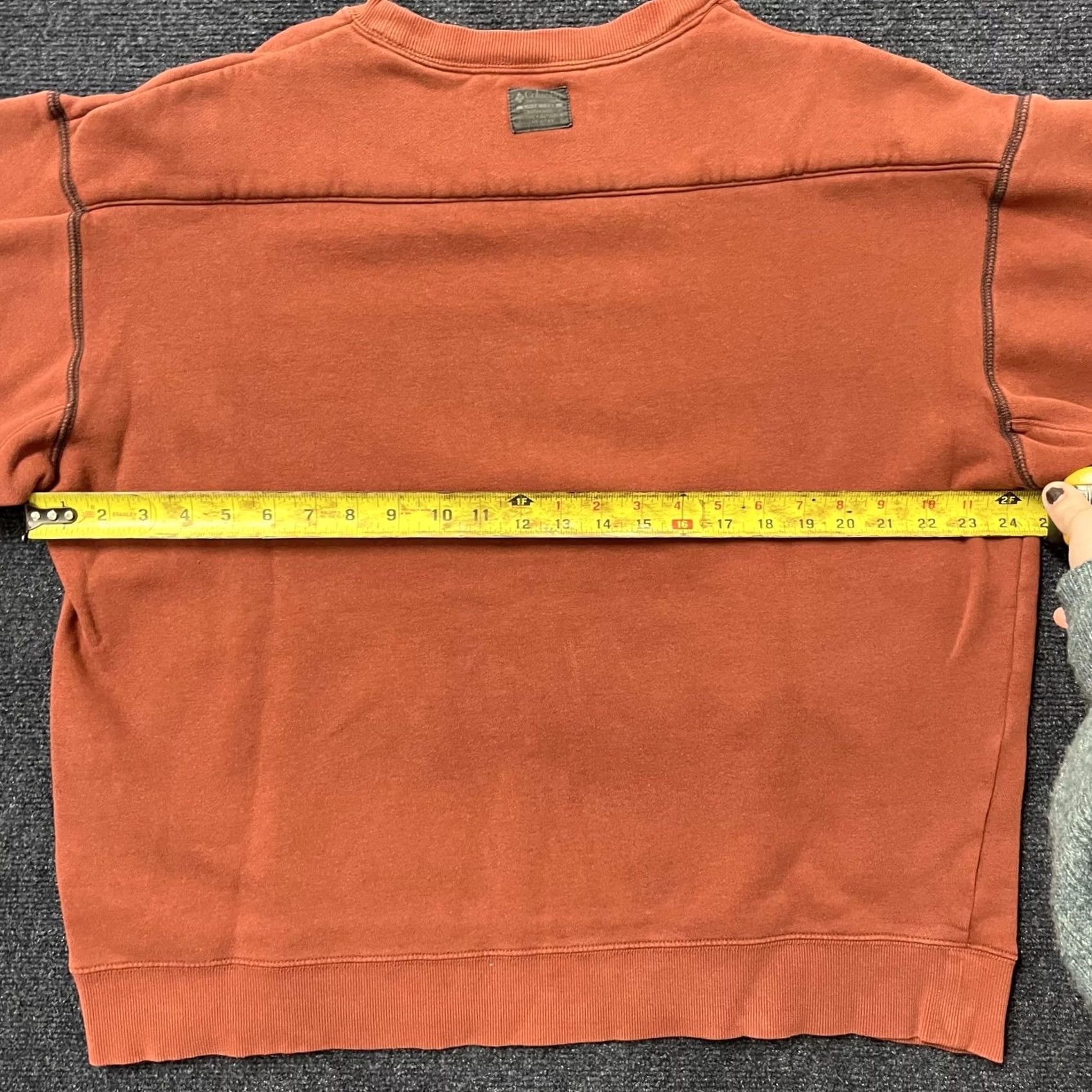 Logo 7 Columbia Sweatshirt Mens L Orange Fleece Pullover Embroidered Logo Casual Size US L / EU 52-54 / 3 - 5 Thumbnail