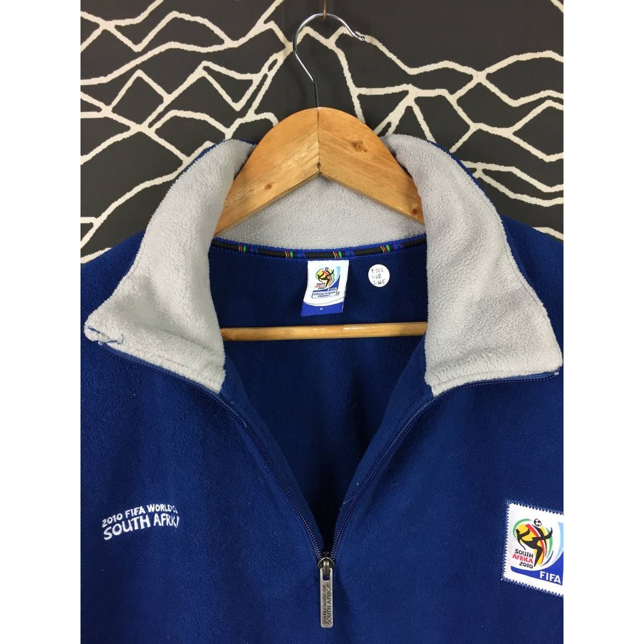 Vintage Vtg 2010 Fifa World Cup South Africa Fleece Jacket Size US M / EU 48-50 / 2 - 4 Thumbnail