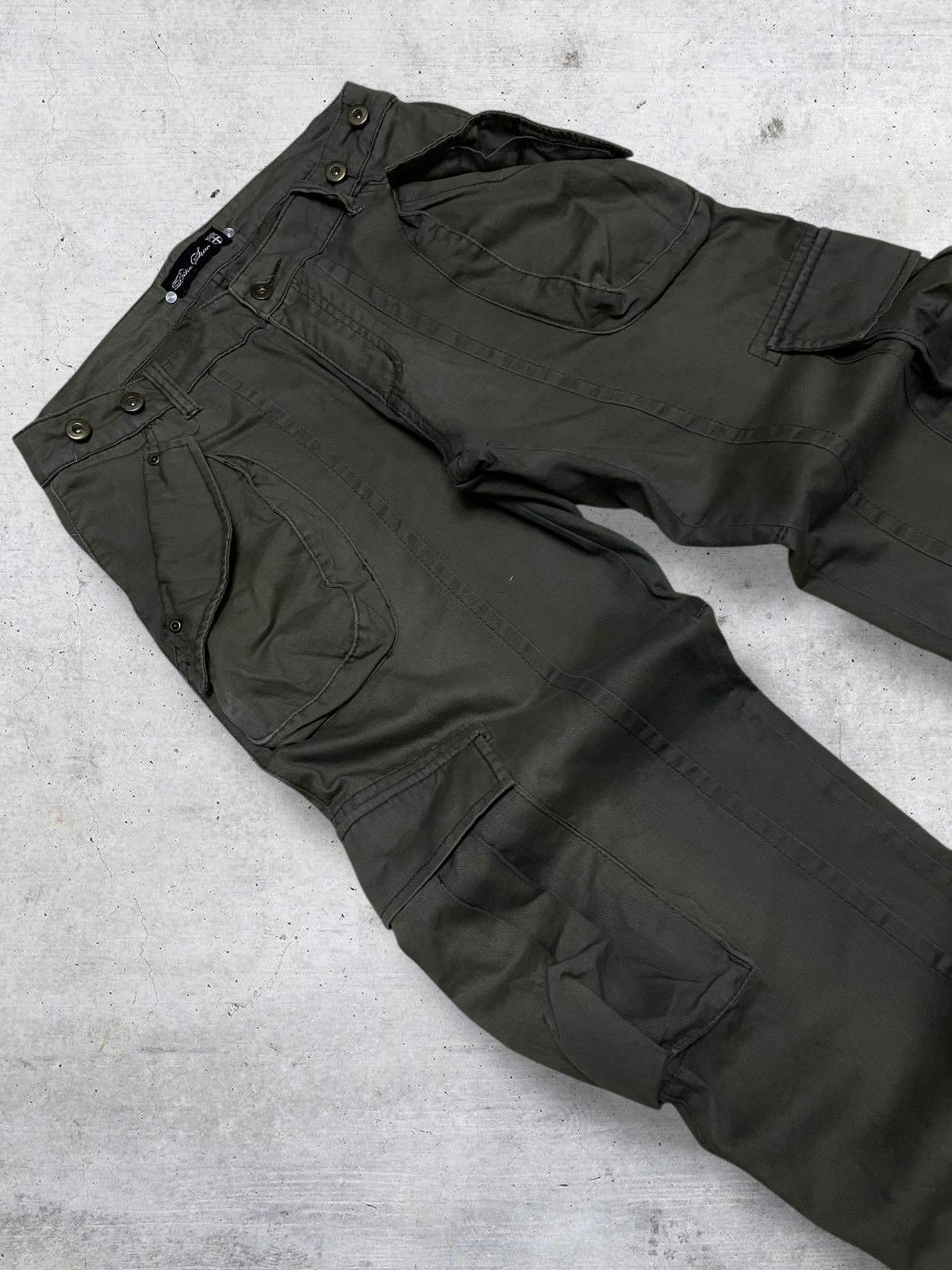 Beauty Beast VINTAGE BIKE STAR JAPAN 90S UTILITY CARGO COMBAT PANT FADED Size US 30 / EU 46 - 7 Thumbnail