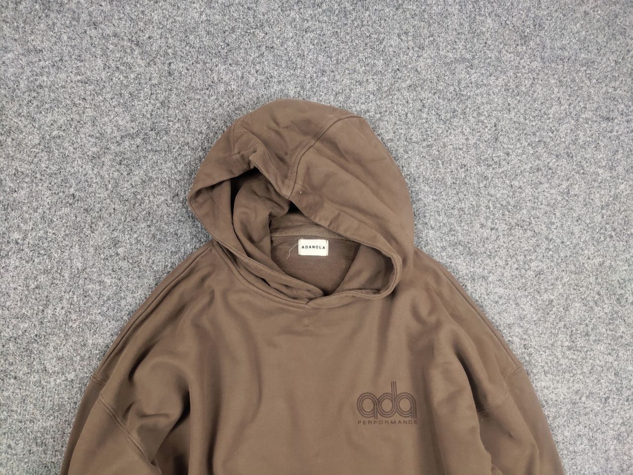 Other ADA Adanola performance Design Logo Brown Oversized Hoodie Size M / US 6-8 / IT 42-44 - 4 Thumbnail