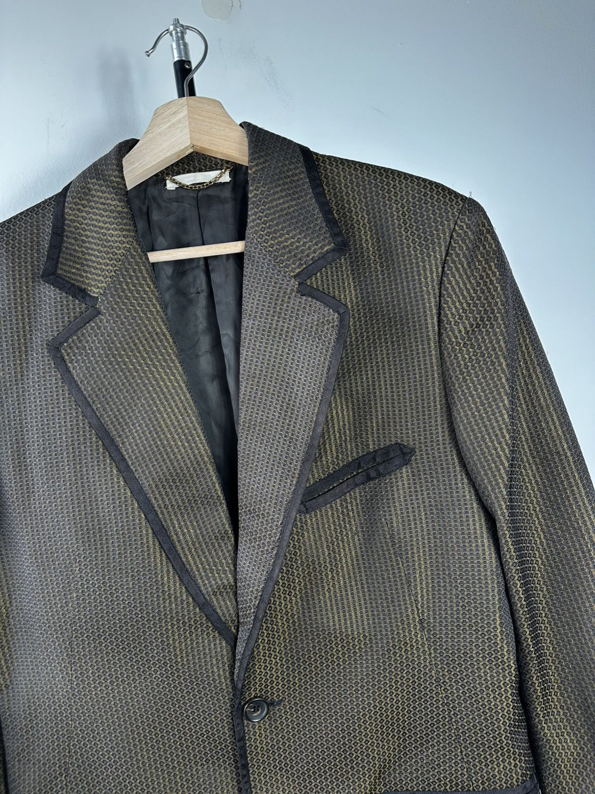 Louis Vuitton Louis Vuitton Damier Pattern Taped Blazer Jacket IT 50 Size 50L - 2 Thumbnail