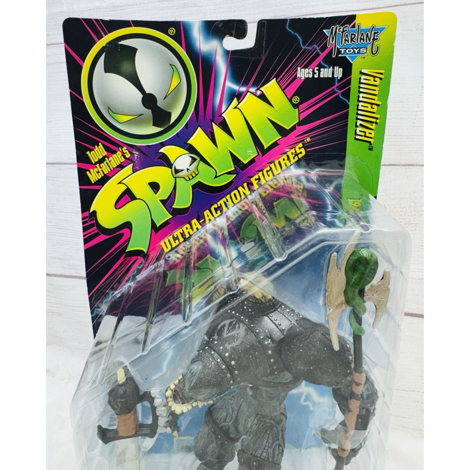 Other McFarlane Toys: SPAWN "VANDALIZER" (1996) Ultra Action Figur Size ONE SIZE - 6 Thumbnail