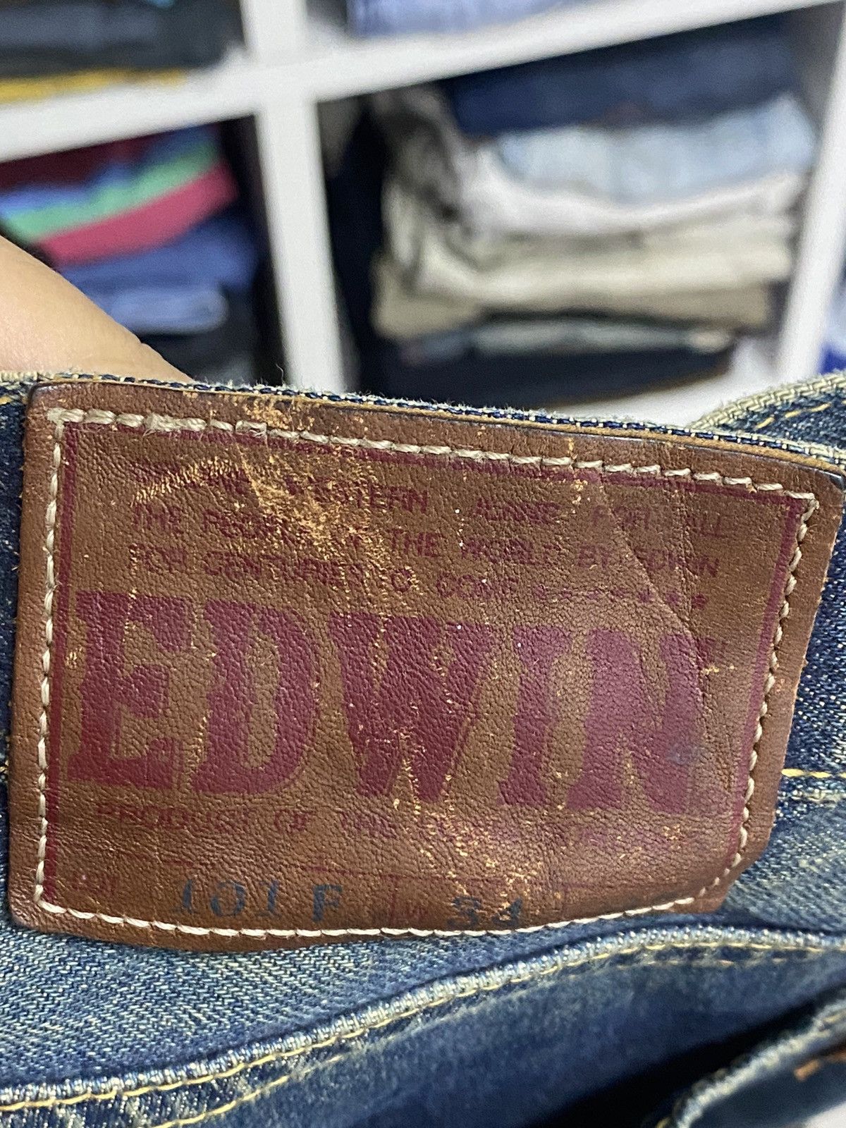Edwin × Vintage Vintage Edwin Denim Size US 34 / EU 50 - 16 Thumbnail