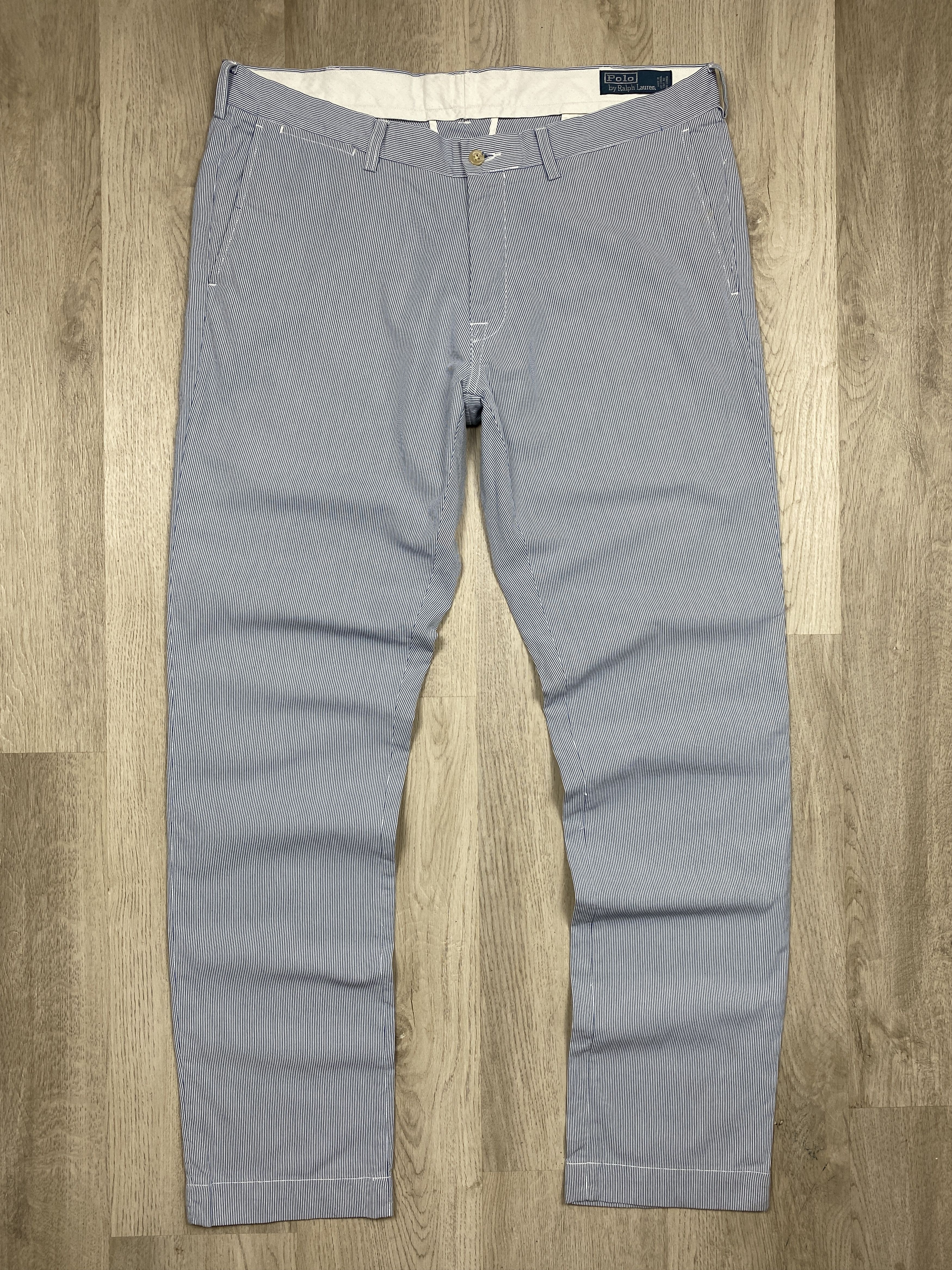 Polo Ralph Lauren × Ralph Lauren Polo Ralph Lauren Vintage Mens Striped Chino Pants Size US 38 / EU 54 - 1 Thumbnail