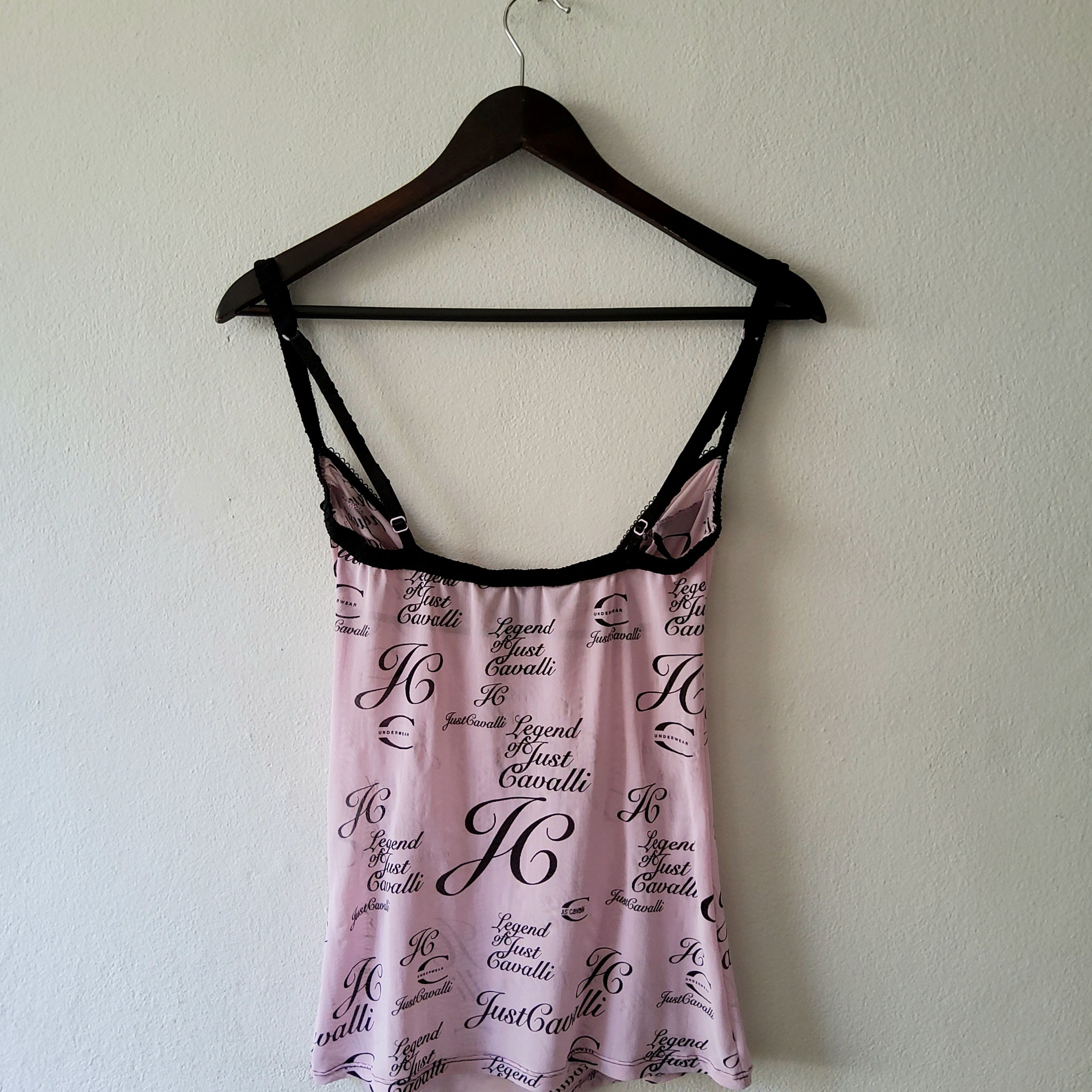 Roberto Cavalli Roberto Cavalli vintage y2k mesh monogram logo lingerie top Size M / US 6-8 / IT 42-44 - 3 Thumbnail