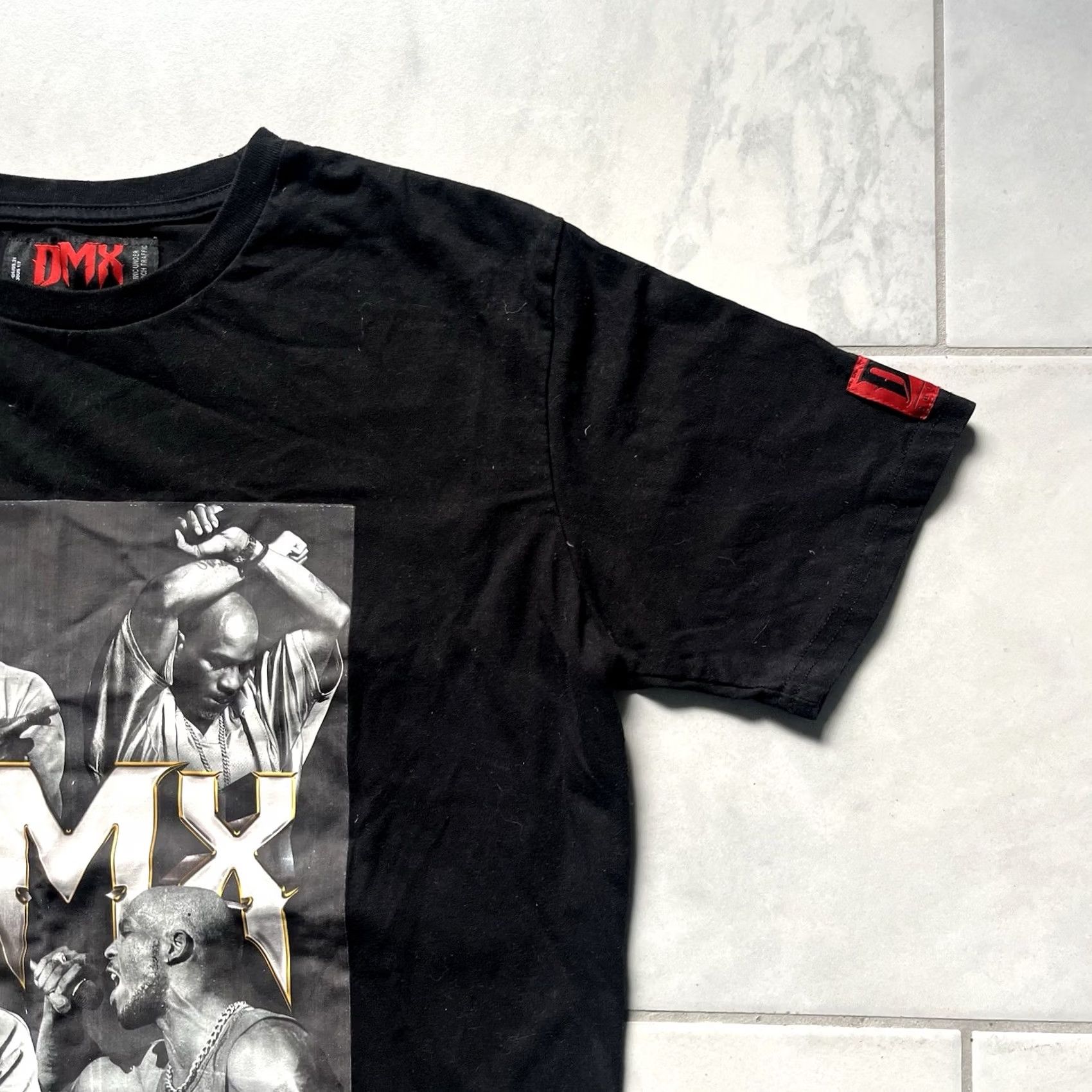Palace Shoe Palace DMX Shirt Mens Medium Black Red Graphic Print Logo USA Crew Neck Short Sleeve T-Shirt Size US M / EU 48-50 / 2 - 4 Thumbnail