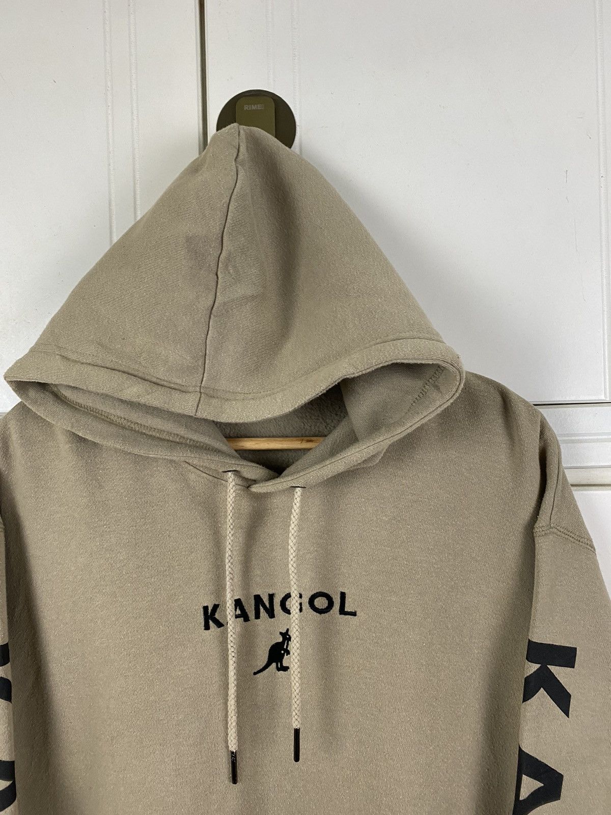 Kangol × Vintage Vintage Kangol Hoodie Logo Centre Pullover Size US XL / EU 56 / 4 - 5 Thumbnail