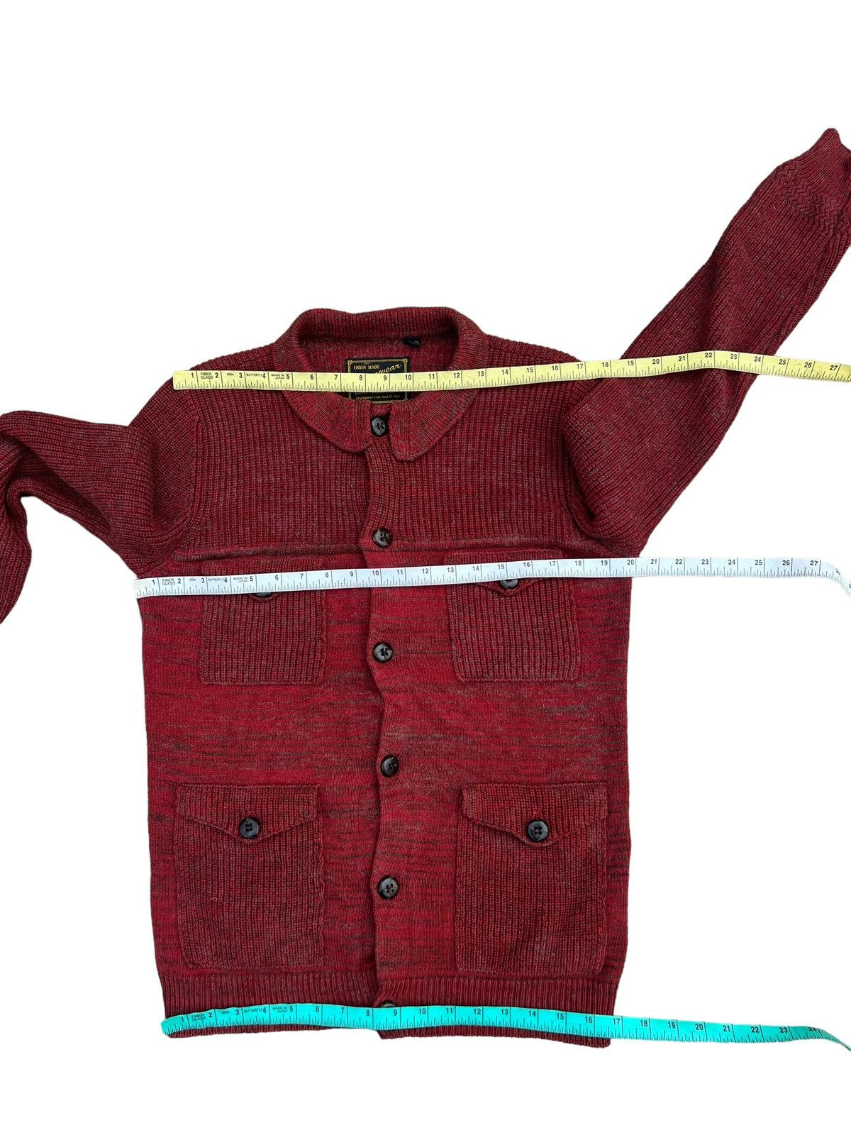 Ego Tripping Ego Tripping Japan 4 Pocket knitwear Button Sweater Size US S / EU 44-46 / 1 - 3 Thumbnail