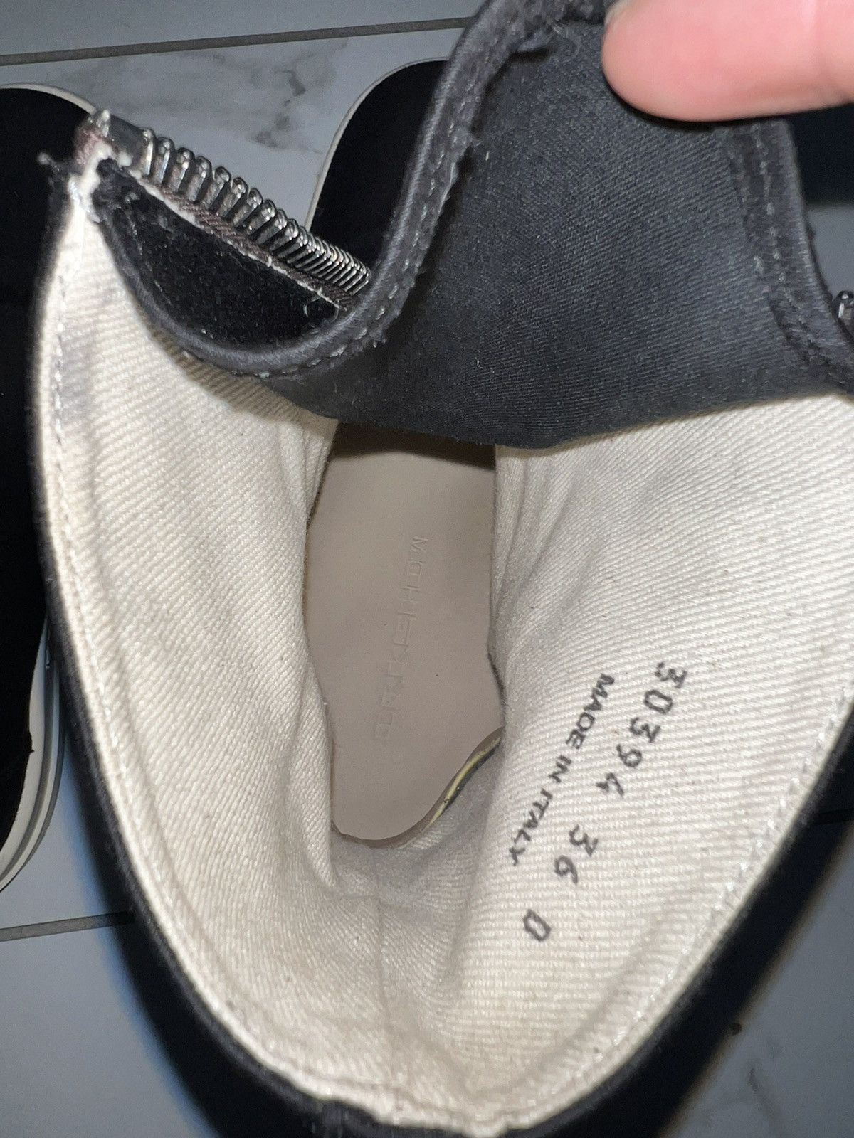 Rick Owens Rick Owens DRKSHDW Zip Front Ramones Size US 6 / IT 36 - 9 Thumbnail