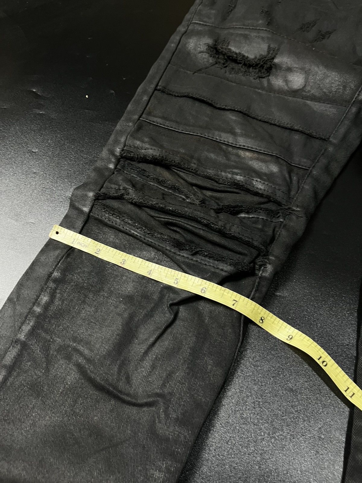 If Six Was Nine × Japanese Brand Japanese Glamoursim Distressed punk jeans Size US 30 / EU 46 - 13 Thumbnail