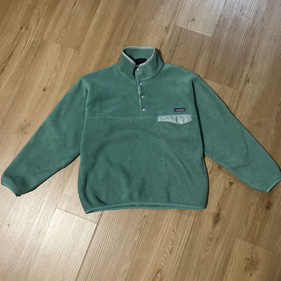 Patagonia Patagonia Snap T Fleece - Mint Green Size US M / EU 48-50 / 2 - 2 Thumbnail