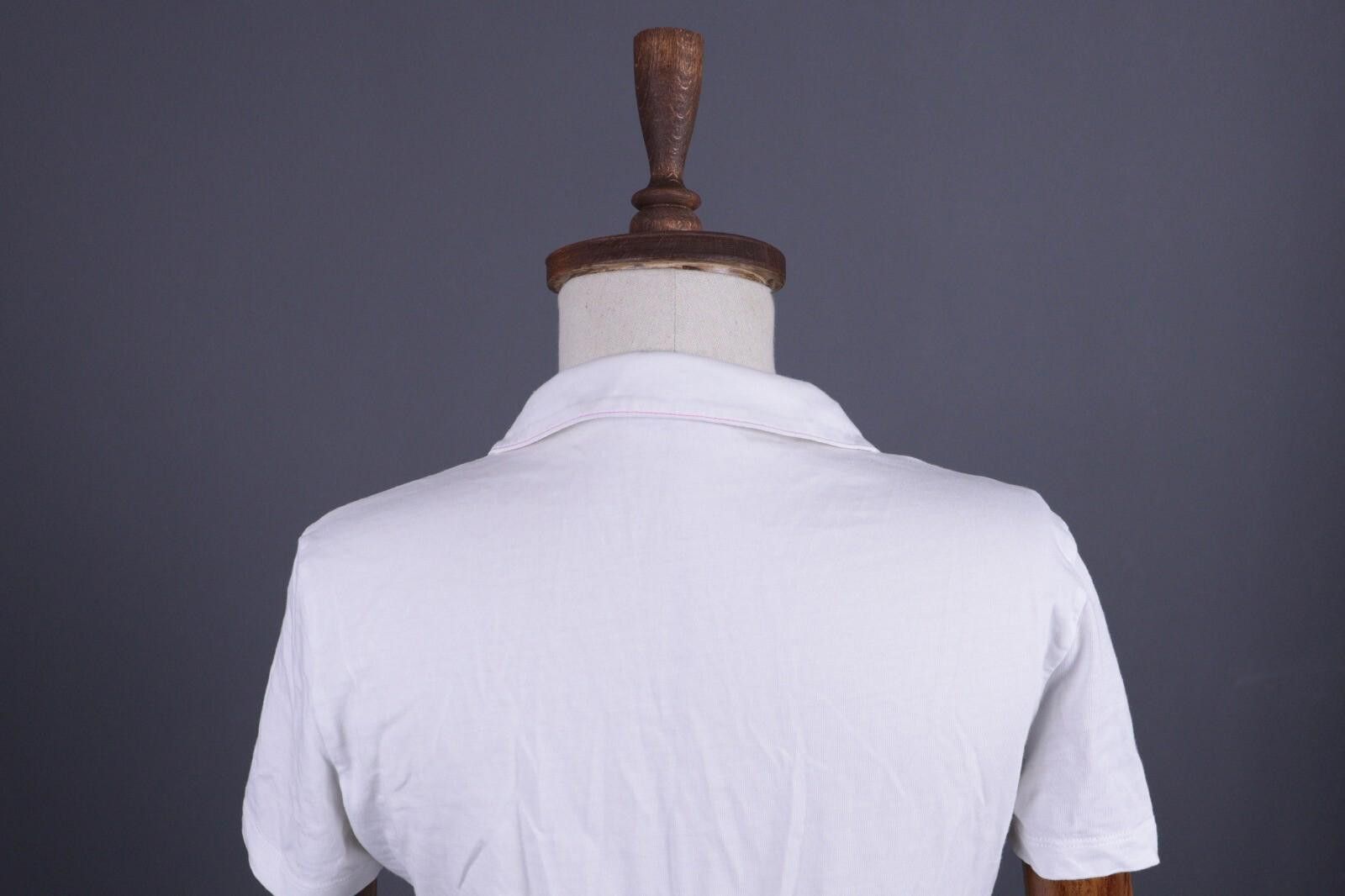 Saint James Saint James Depuis 1889 White Henley Shirt Size I42 /US6 Size M / US 6-8 / IT 42-44 - 8 Thumbnail