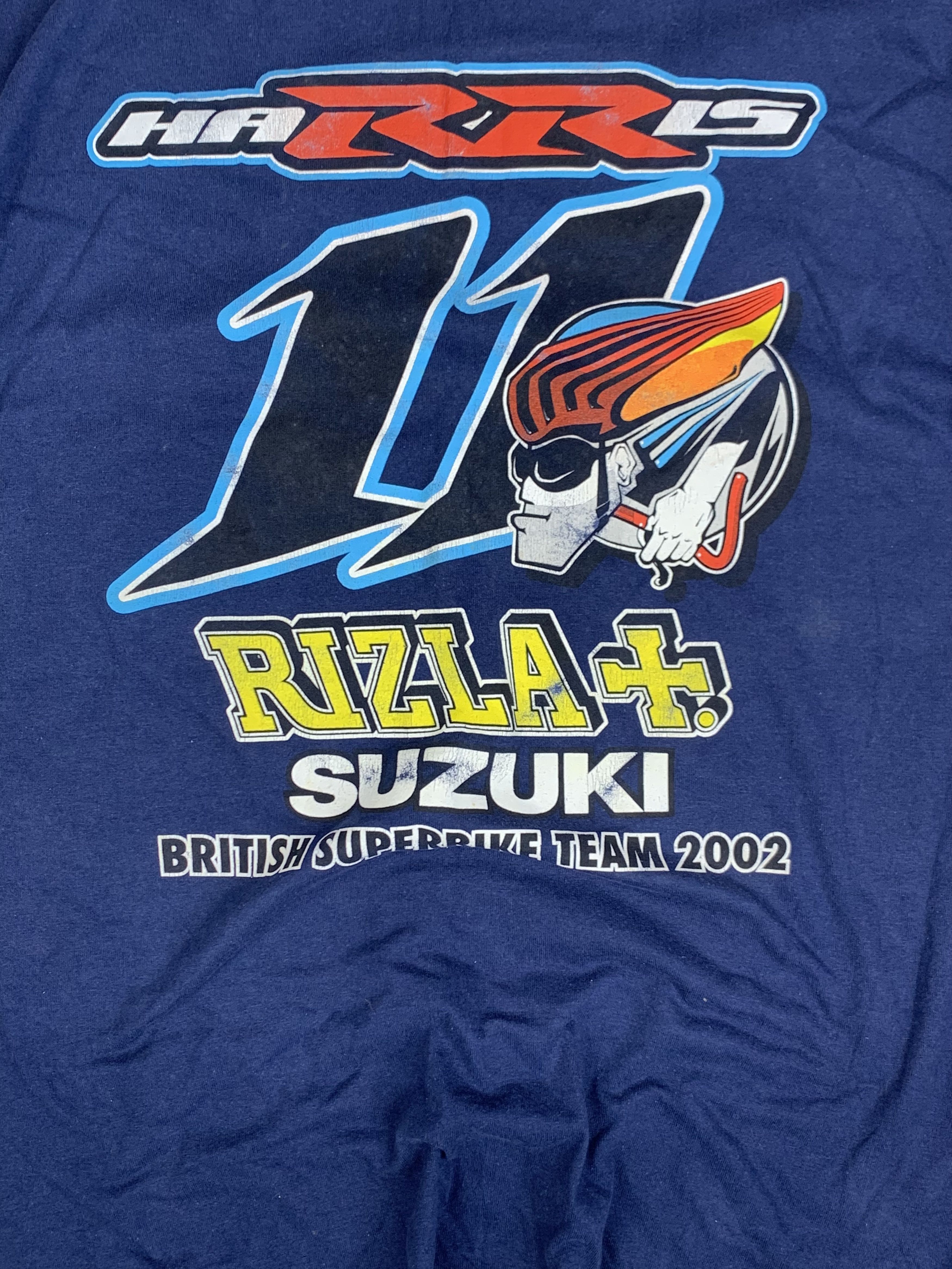 Vintage Suzuki Rizla Racing Vintage T-Shirt Size XL Size US XL / EU 56 / 4 - 8 Thumbnail