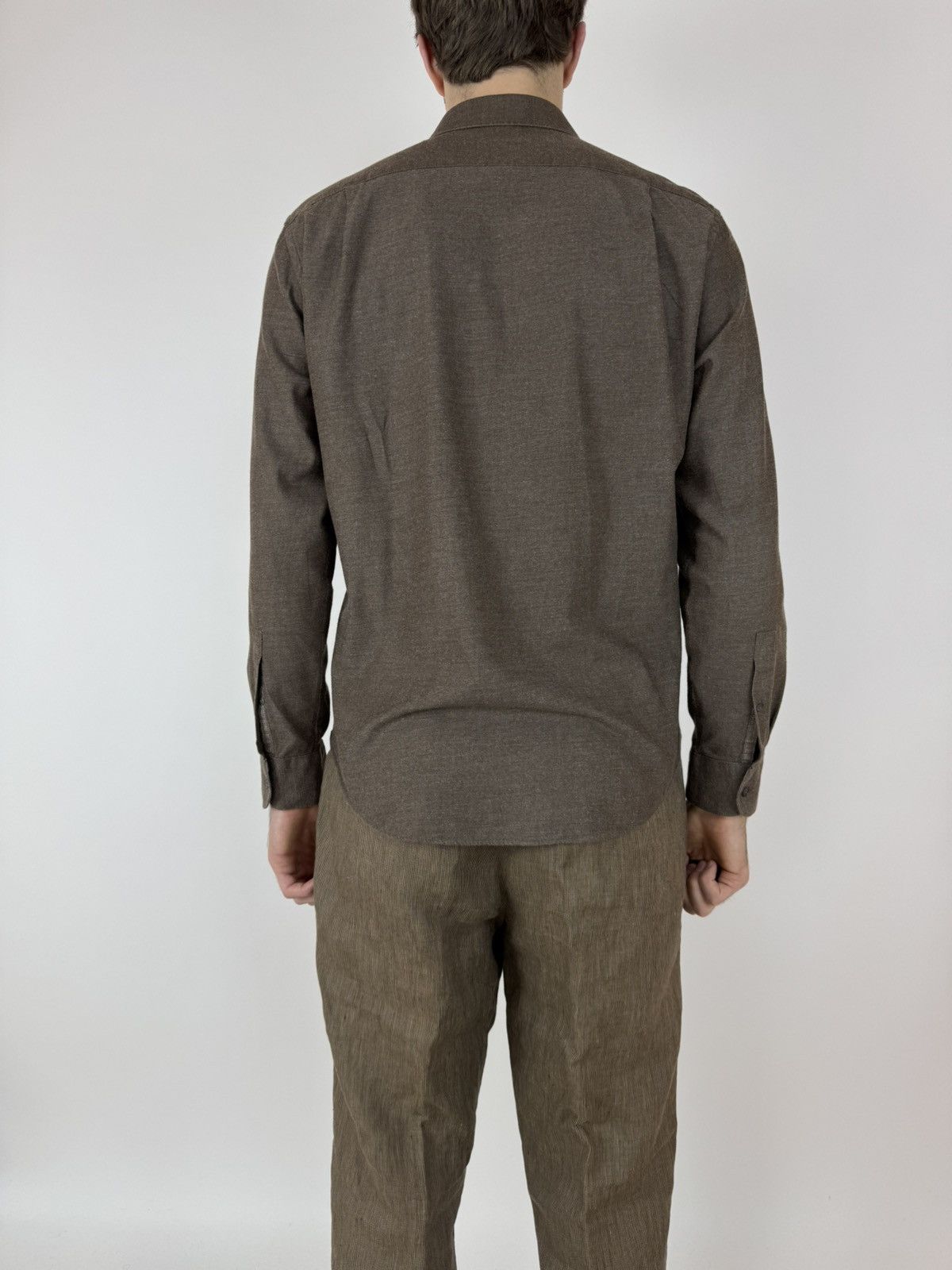 Designer × Jos. A. Bank Jos. A. Bank RESERVE Button Up Shirt cotton/cashmere Size US L / EU 52-54 / 3 - 11 Thumbnail