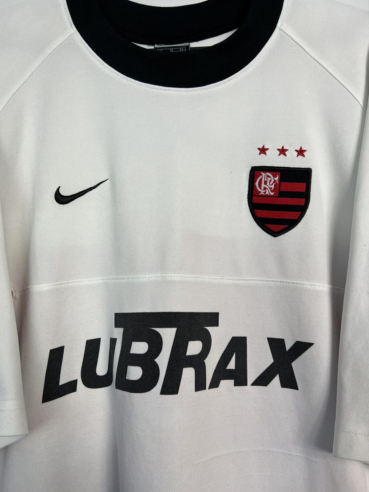 Nike × Vintage Nike Flamengo 2000/2001 Soccer Jersey Vintage Size US XL / EU 56 / 4 - 3 Thumbnail