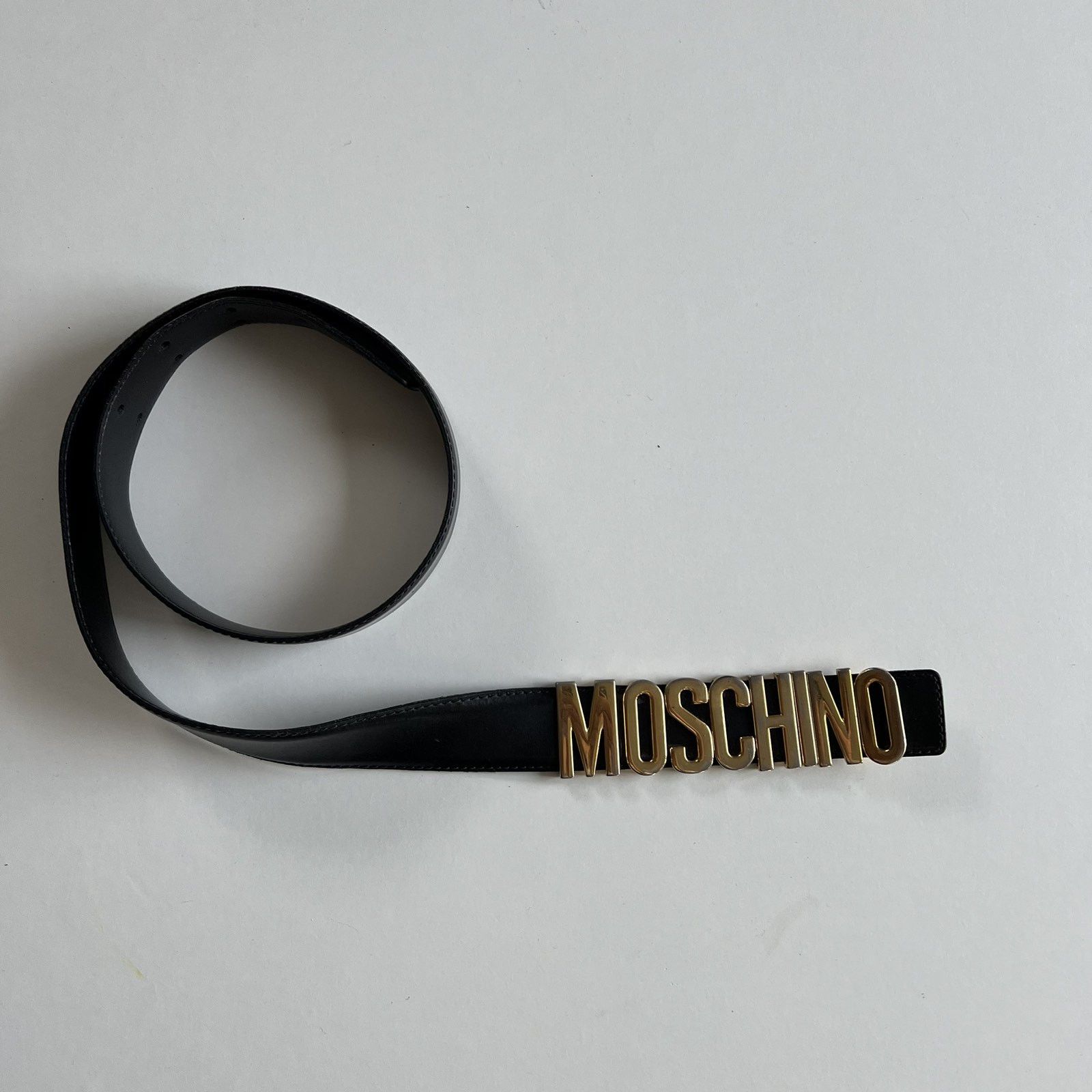Moschino Gold Belt Buckle