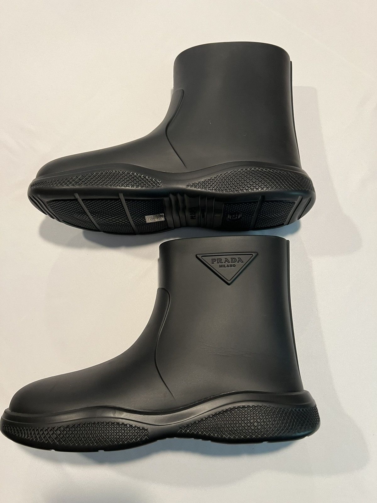 Prada Prada men’s rubber rain boots 44/11. $1250 Size US 11 / EU 44 - 2 Thumbnail