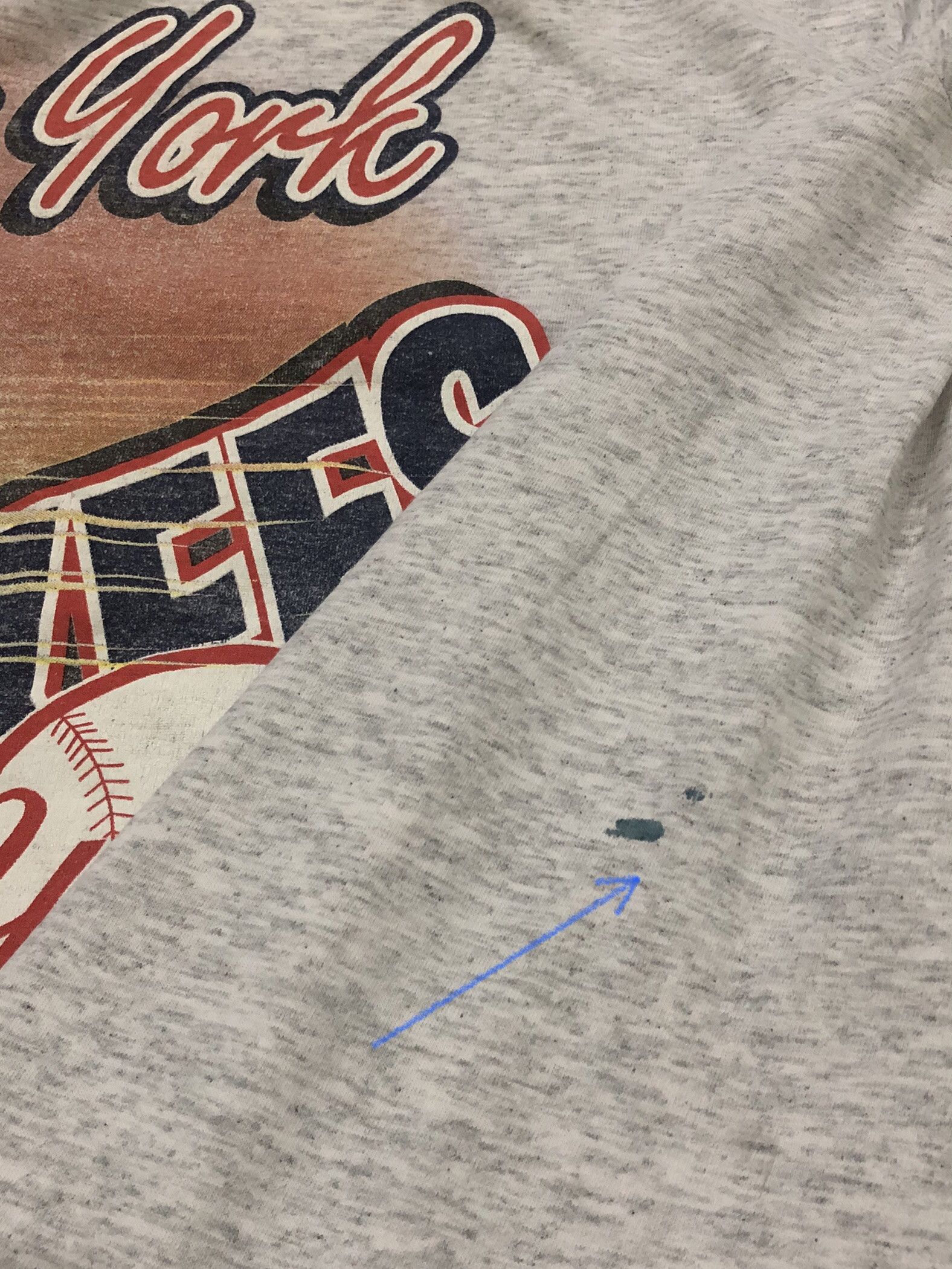 MLB Vintage 90s New York Yankees T-Shirt – Salem Sportswear Size US L / EU 52-54 / 3 - 9 Thumbnail