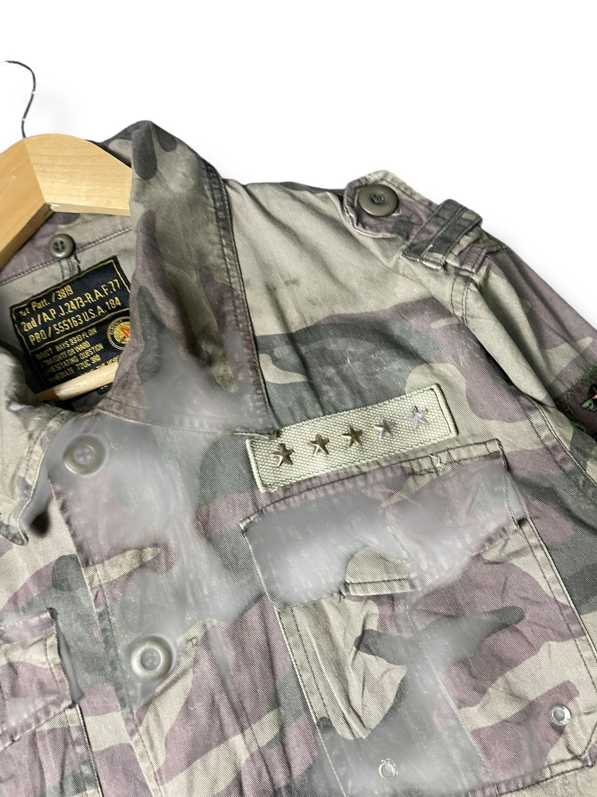 Japanese Brand × Vintage Vintage Classic Aero Special Military Jacket (71) Size US S / EU 44-46 / 1 - 9 Thumbnail